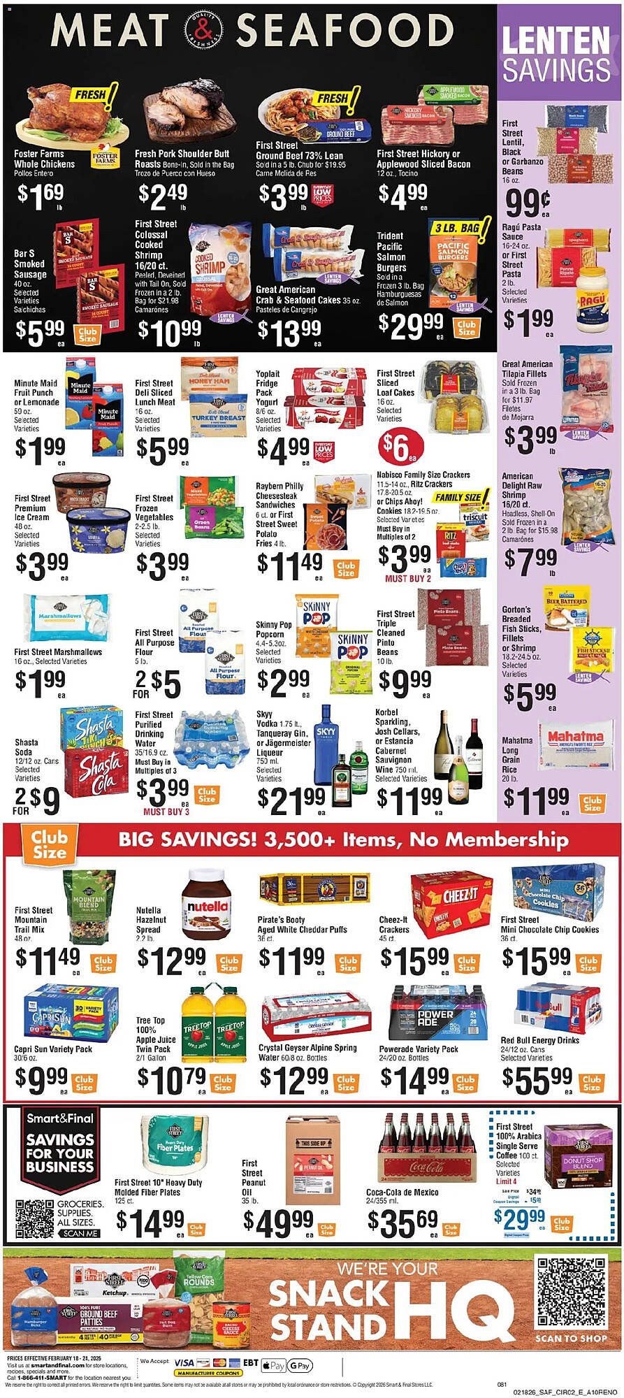 Smart &amp; Final weekly ad