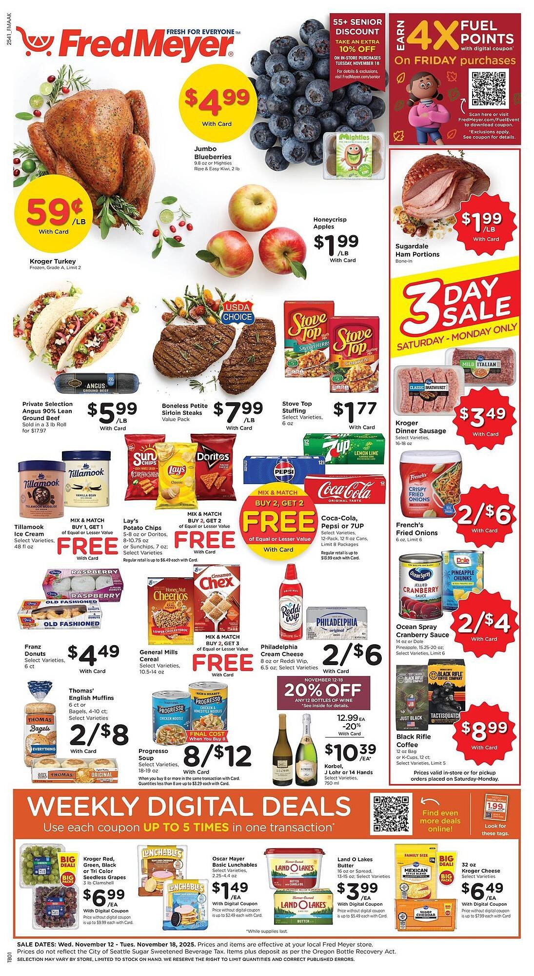 Fred Meyer weekly ad (2025-11-12 - 2025-11-18) | 1