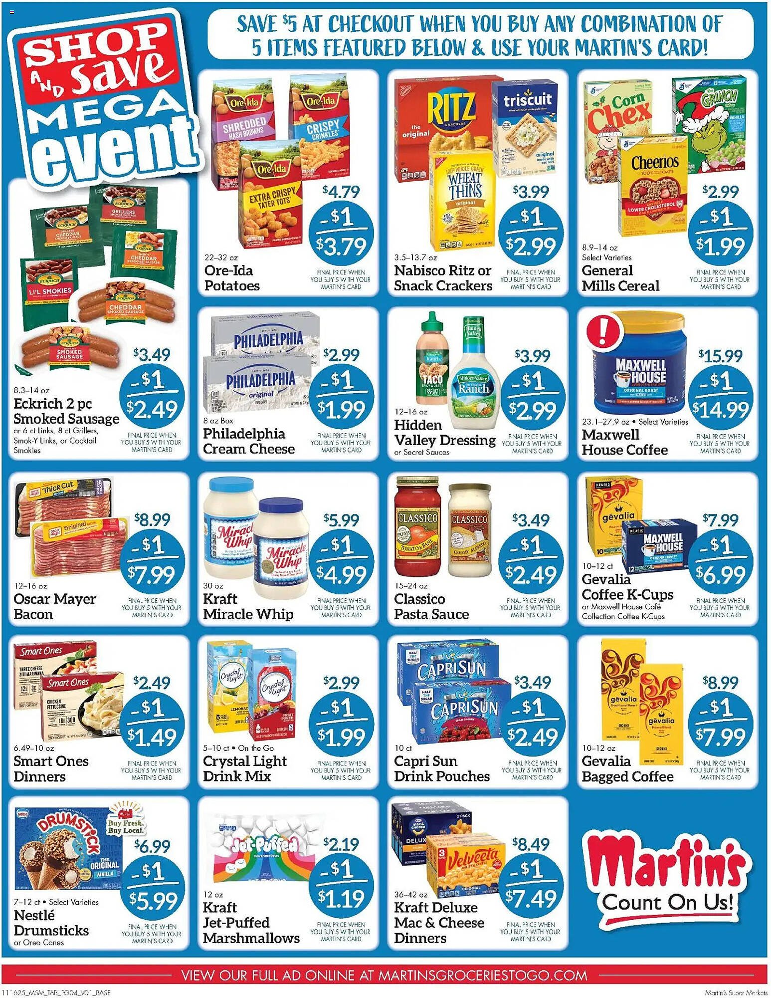 Martin&#039;s weekly ad