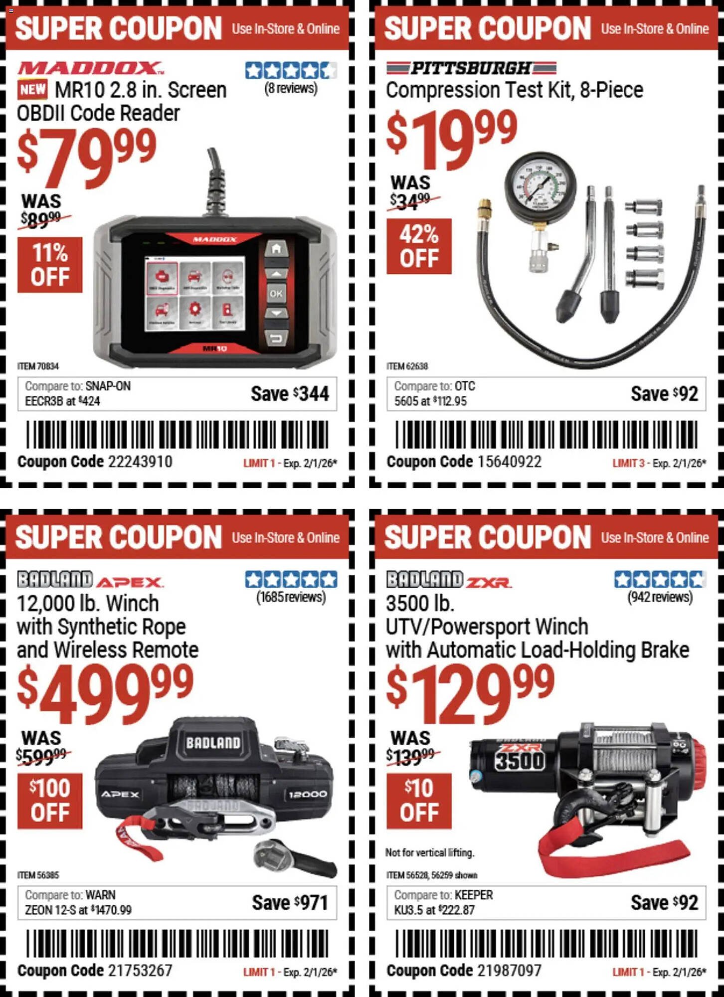 Harbor Freight Tools weekly ad
