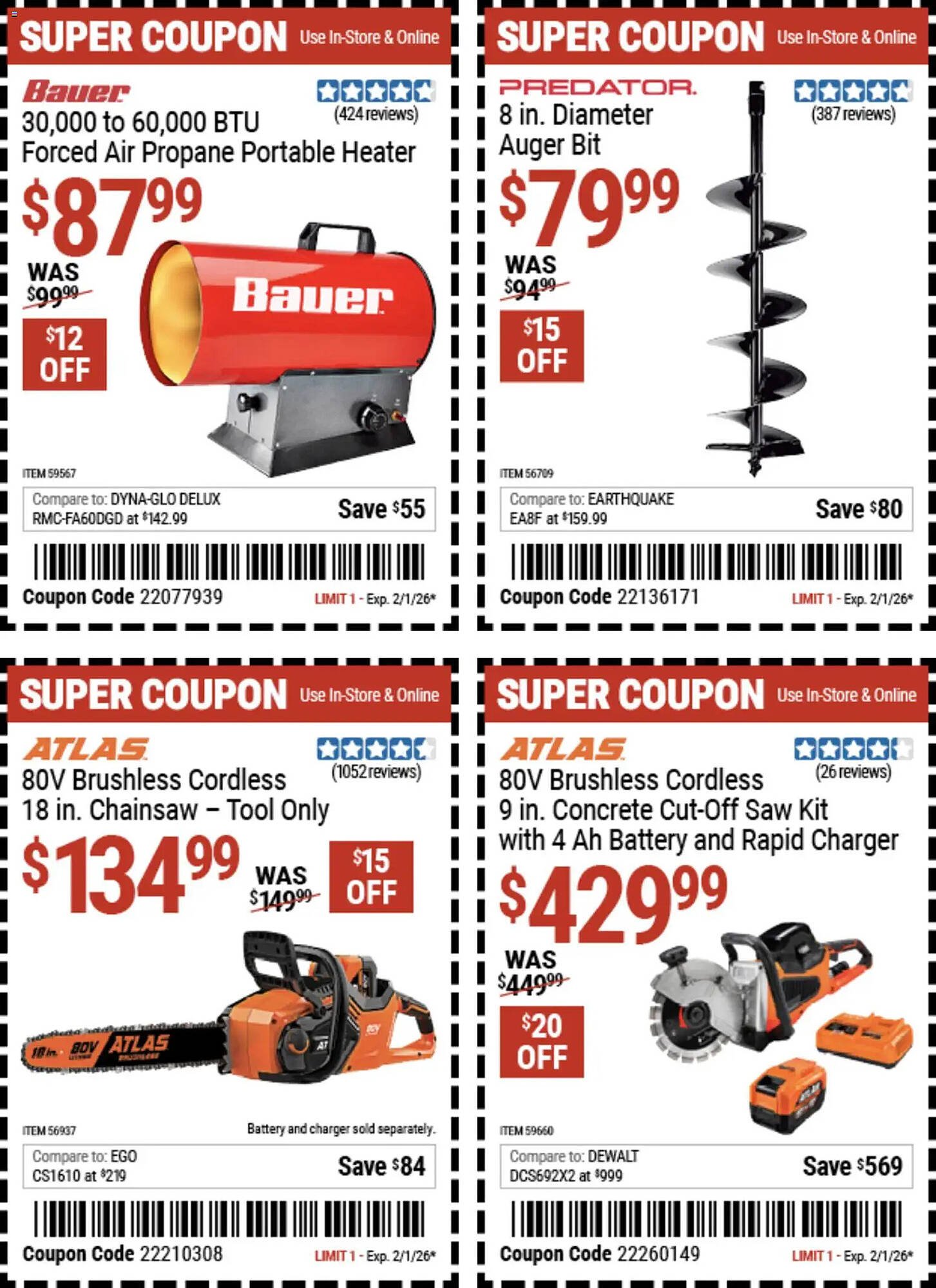 Harbor Freight Tools weekly ad