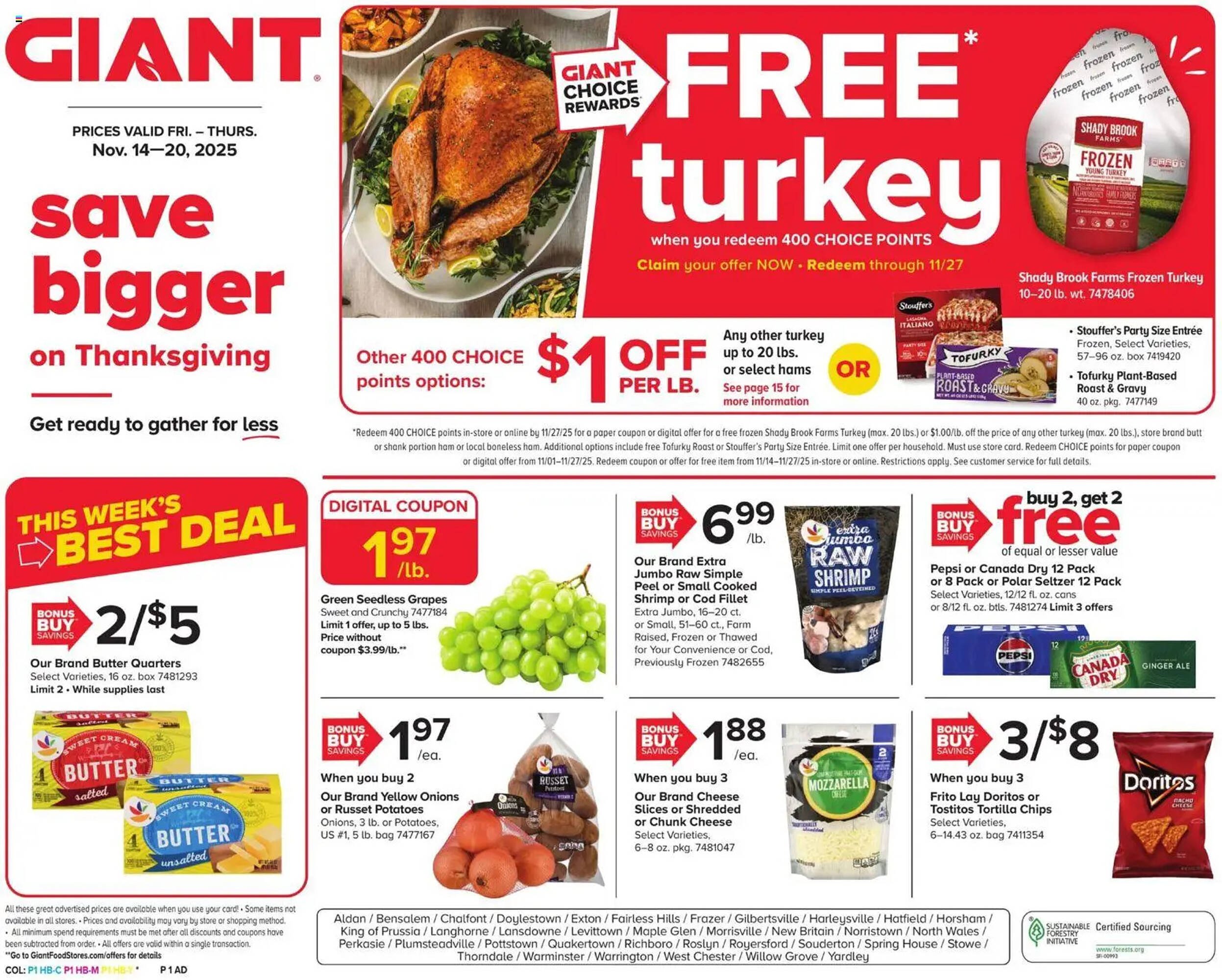 GIANT weekly ad