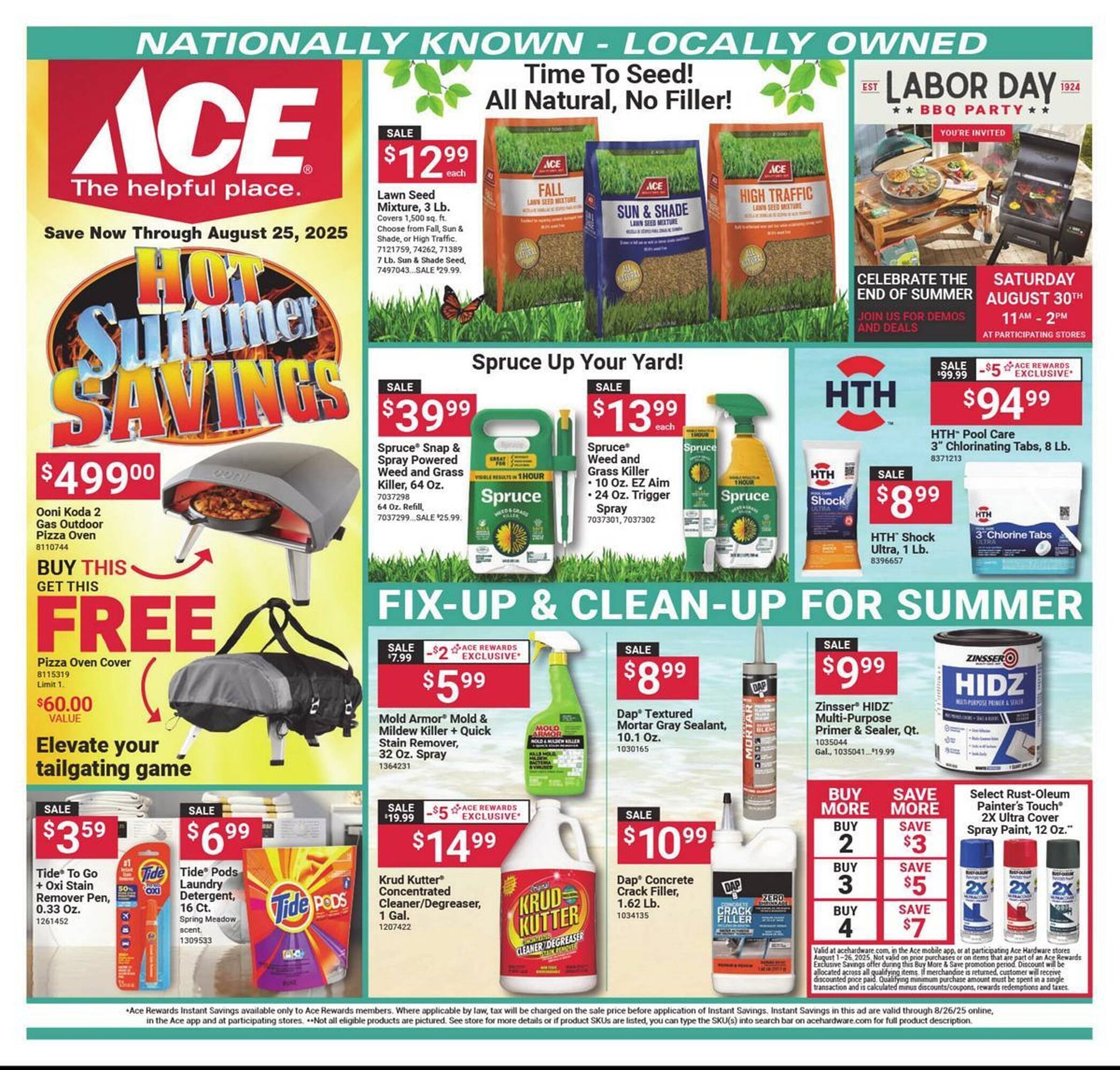 Ace Hardware Weekly Ad (2025-08-12 - 2025-08-25) | 1