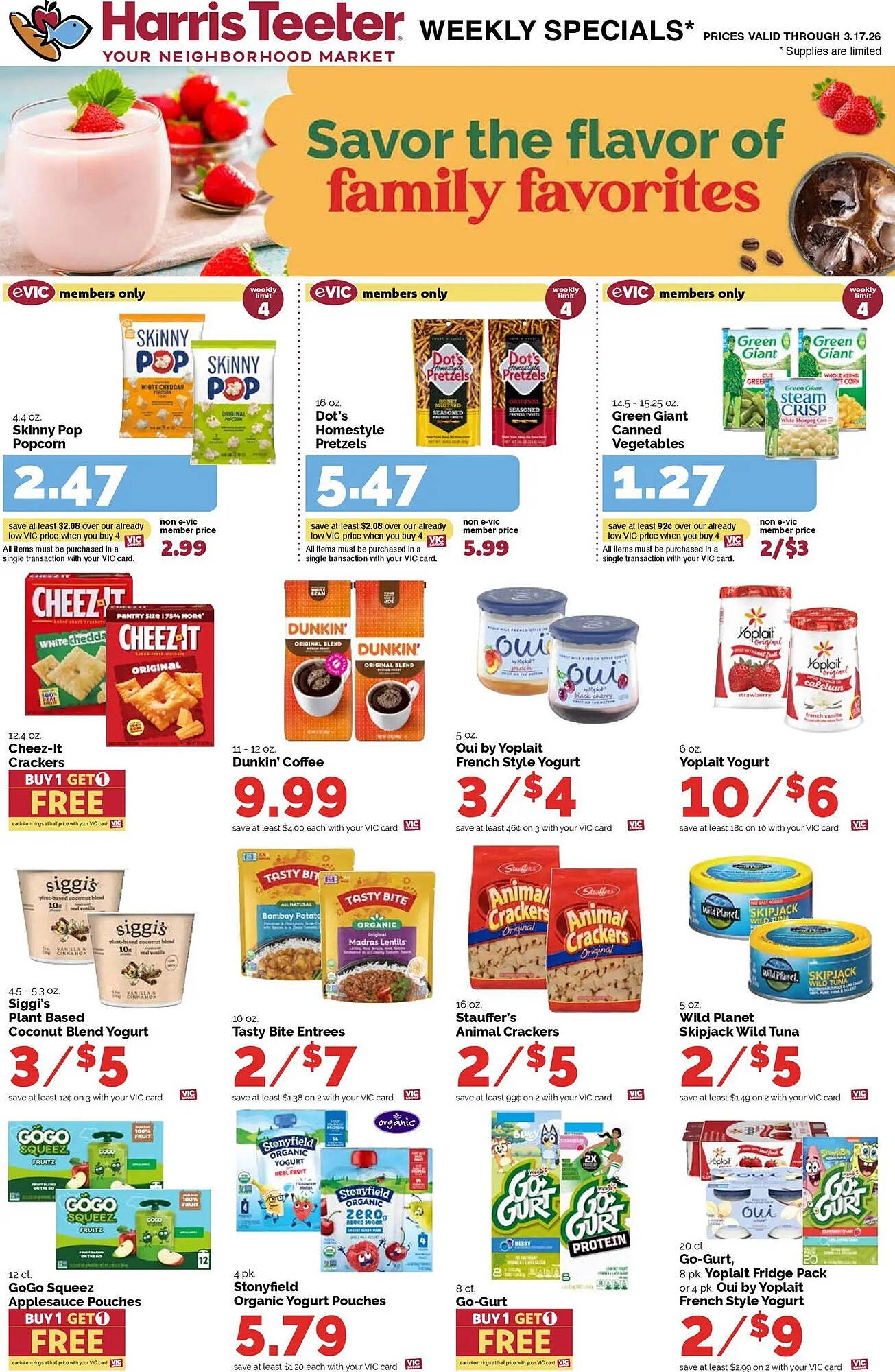 Harris Teeter weekly ad