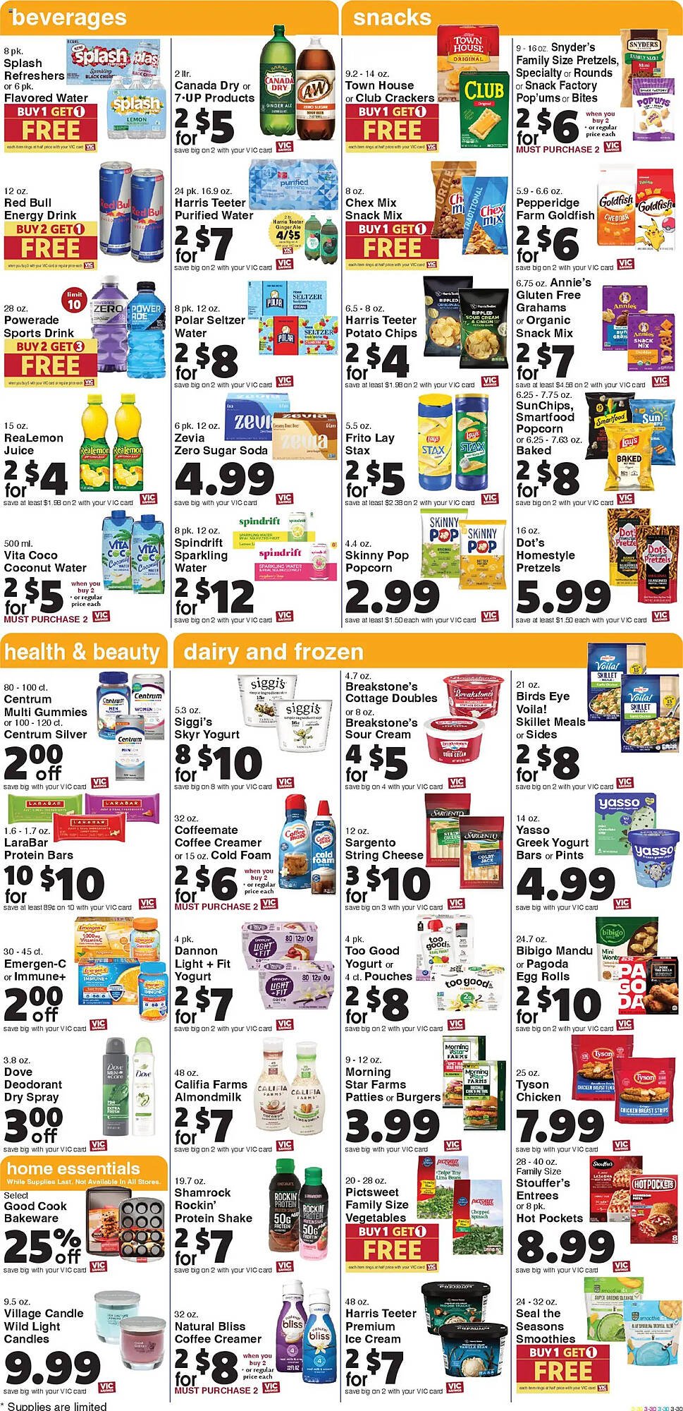 Harris Teeter weekly ad
