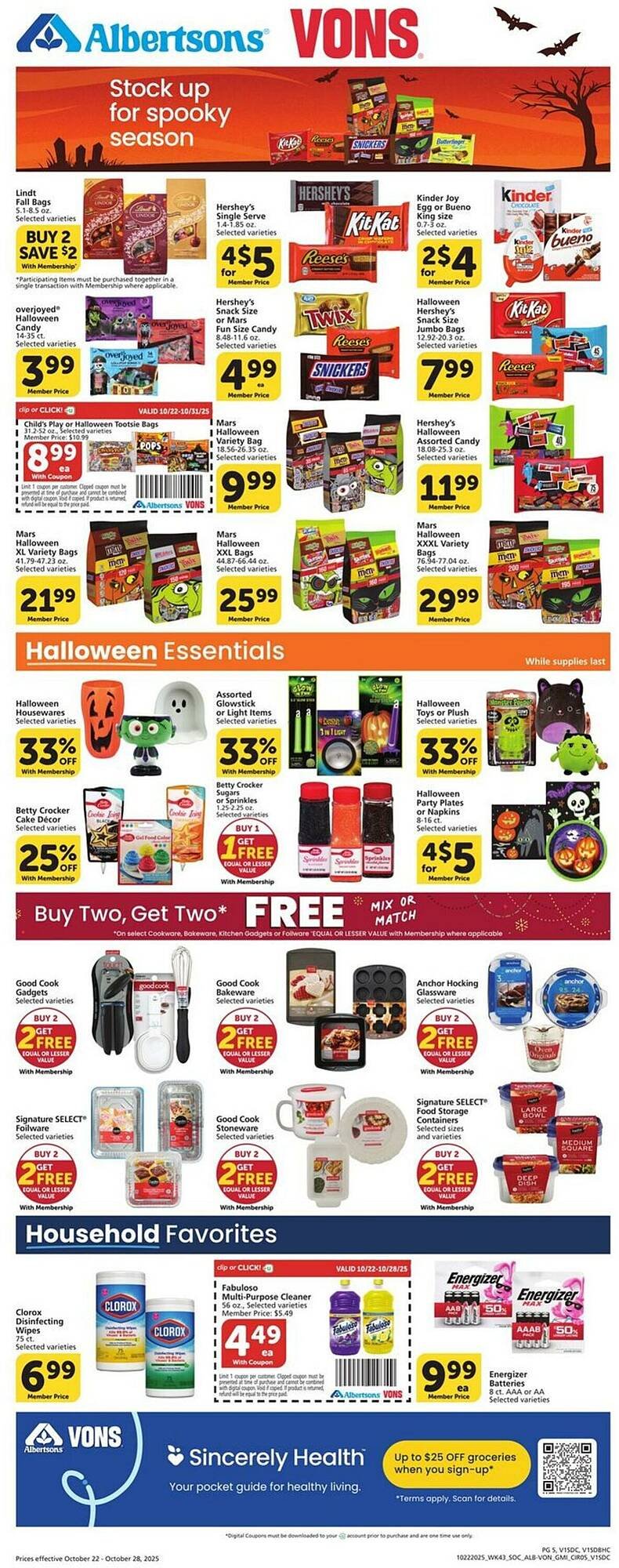 Vons weekly ad (2025-10-22 - 2025-10-28) | 4