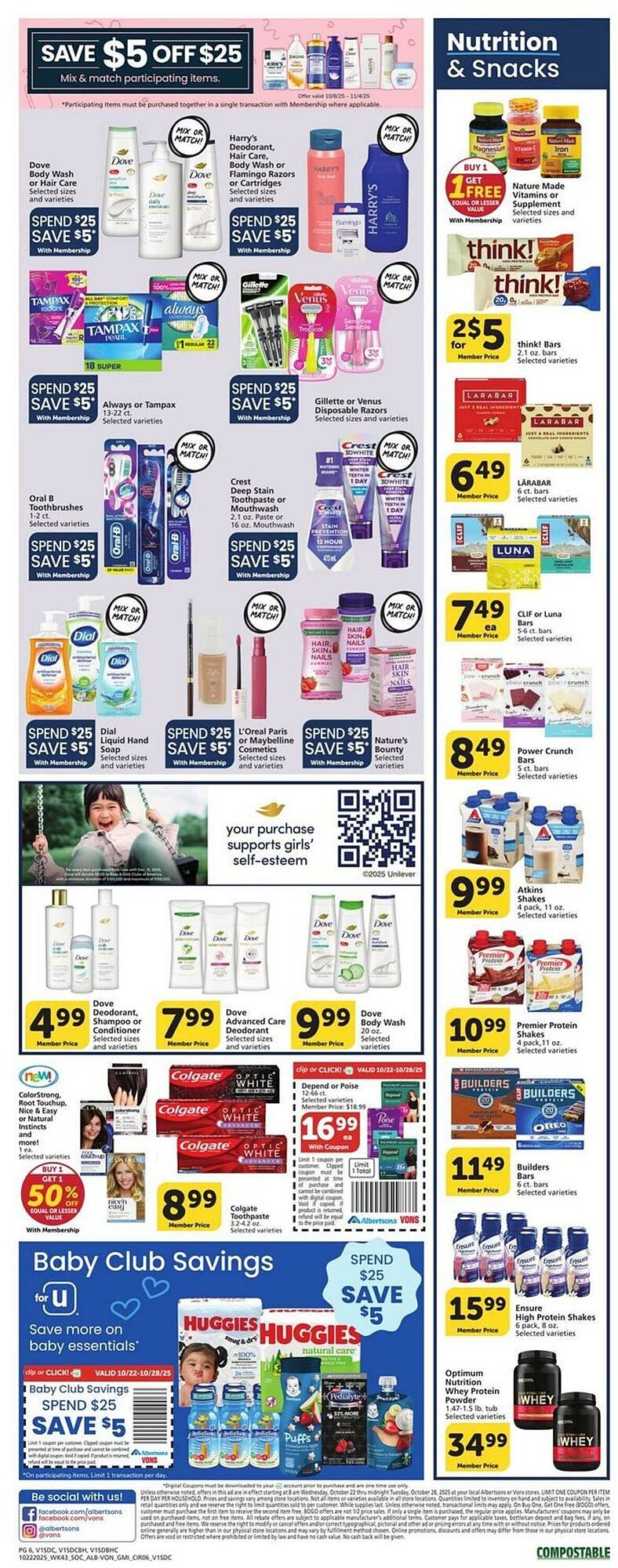 Vons weekly ad (2025-10-22 - 2025-10-28) | 5