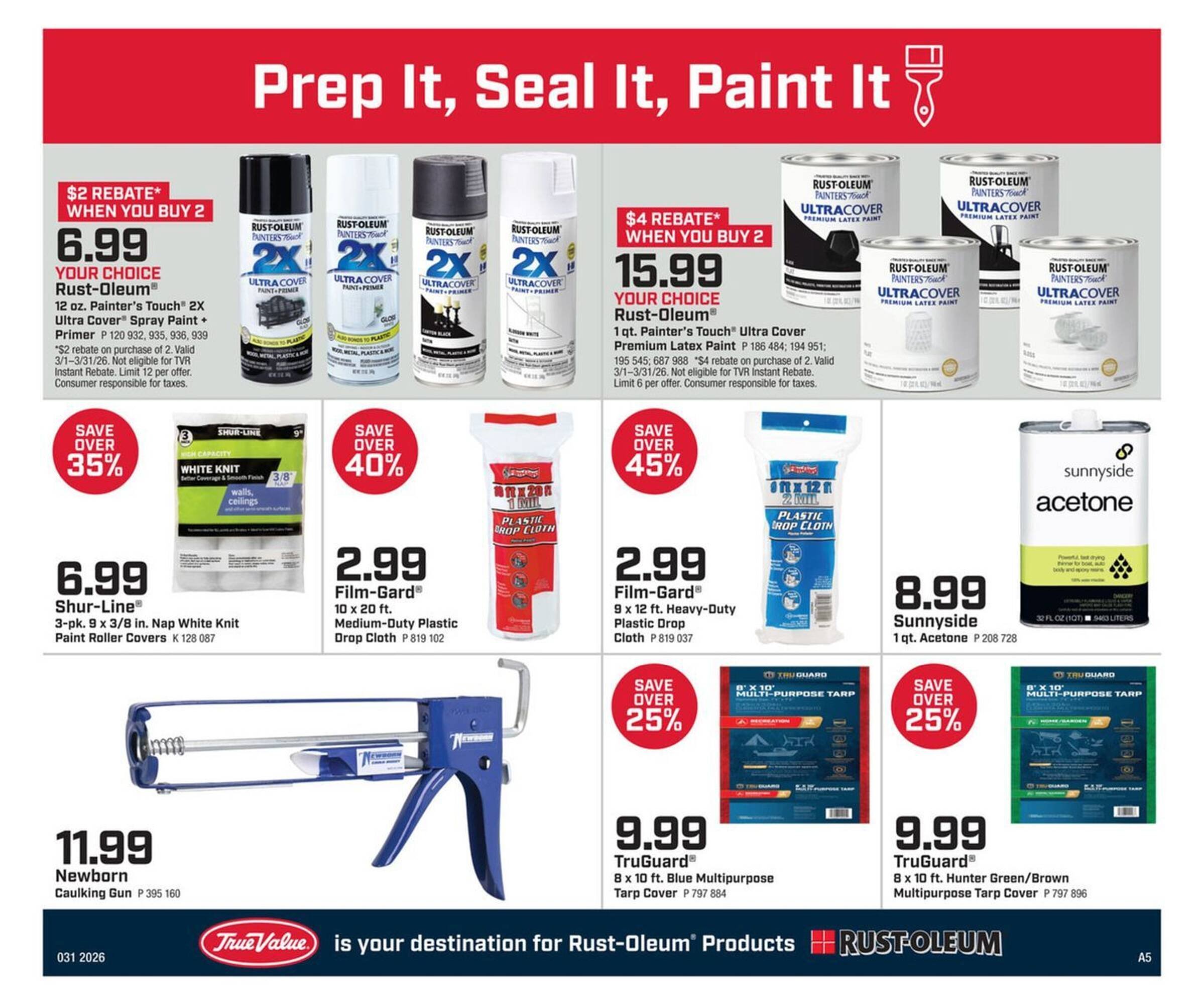 True Value weekly ad