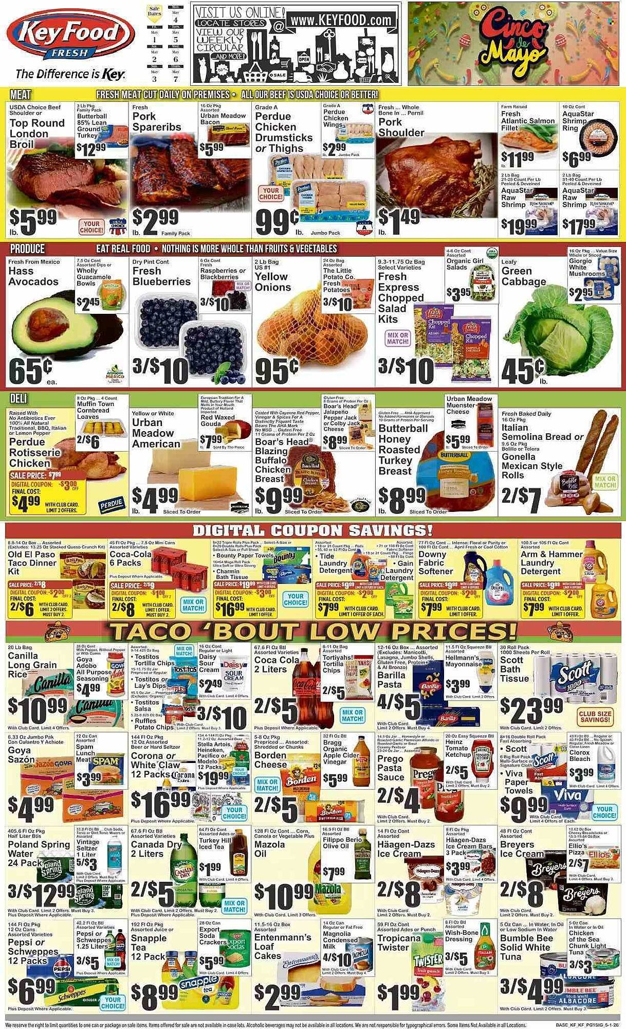Key Food circular