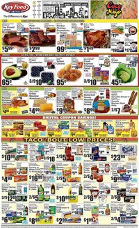 Key Food circular