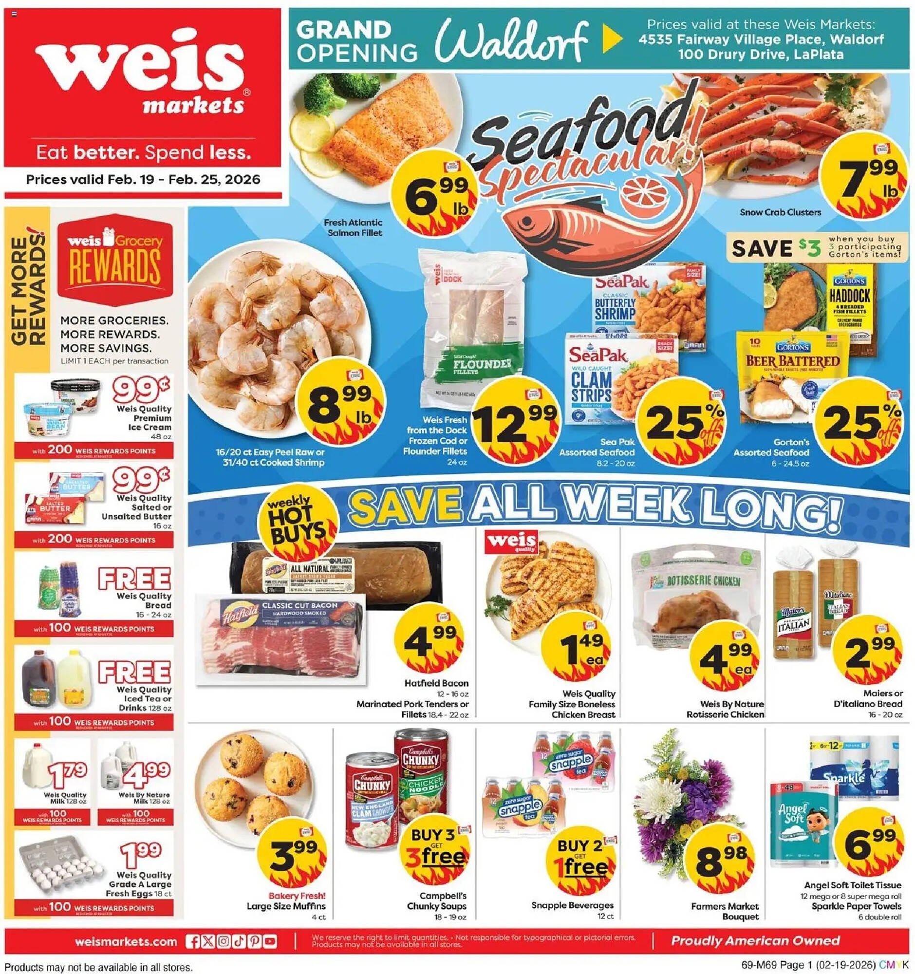 Weis Markets weekly ad