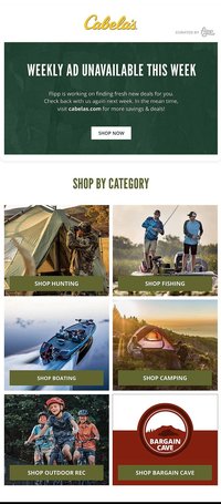 Cabela&#039;s weekly ad