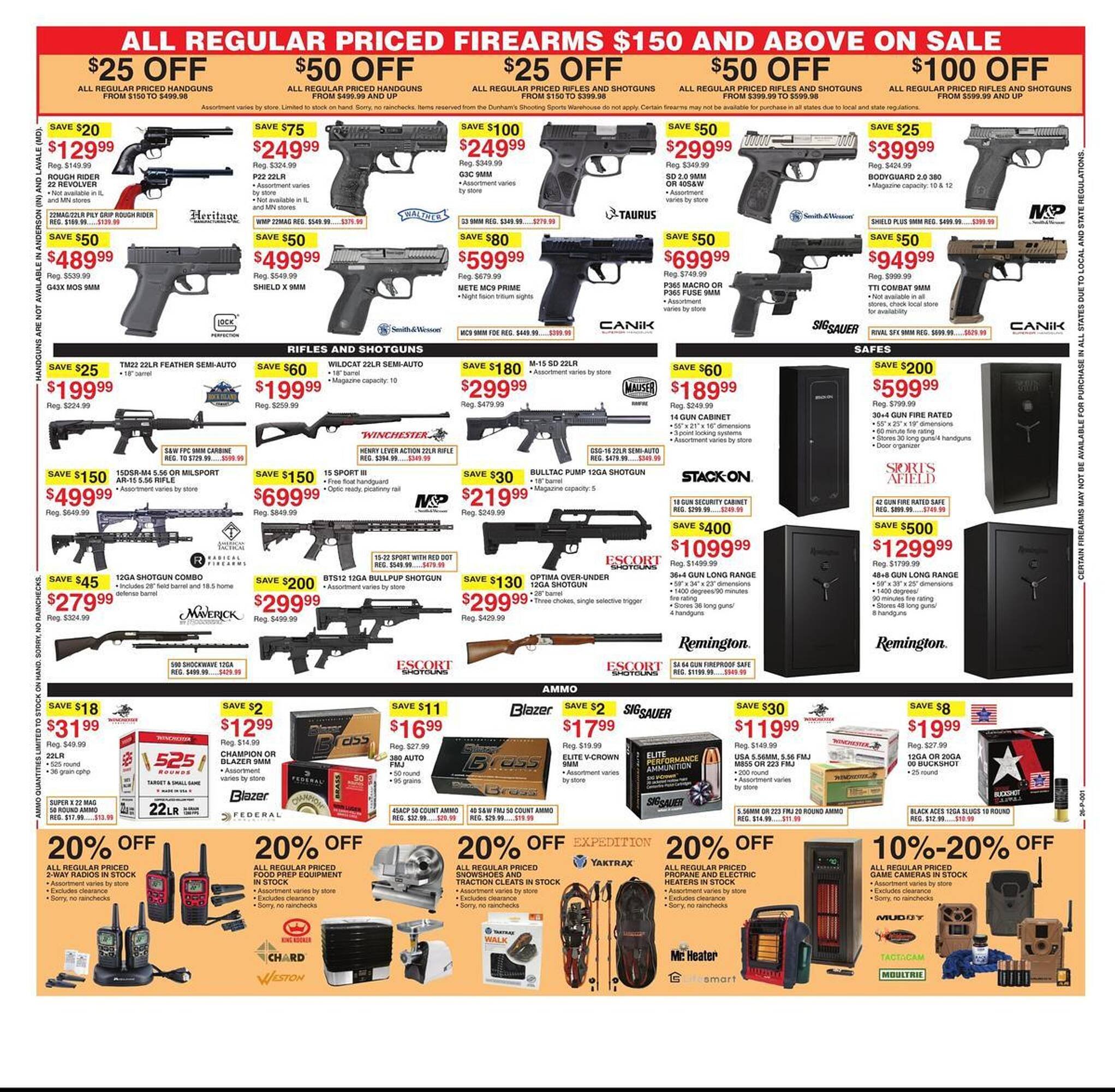 Dunham's Sports weekly ad