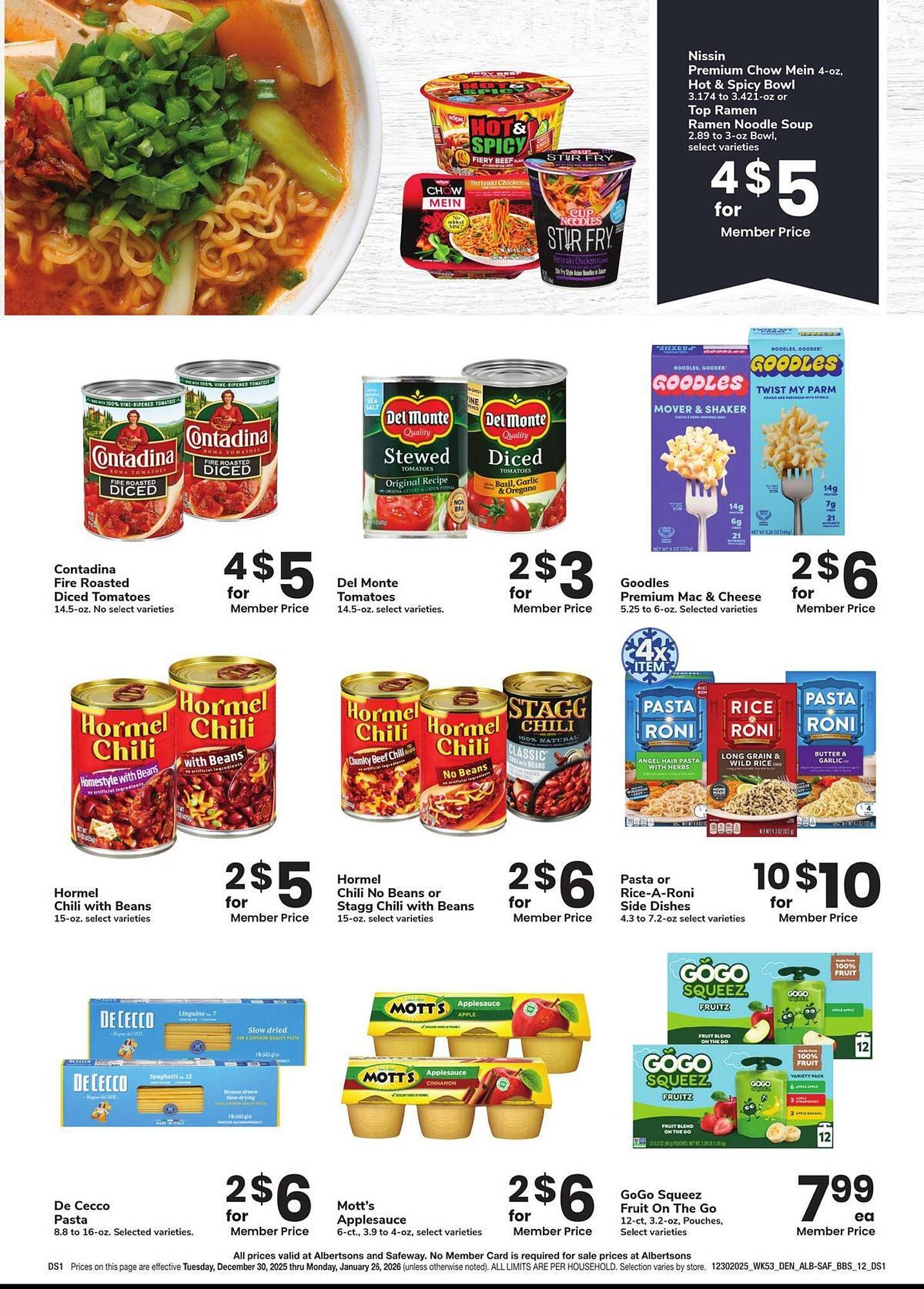 Safeway weekly ad