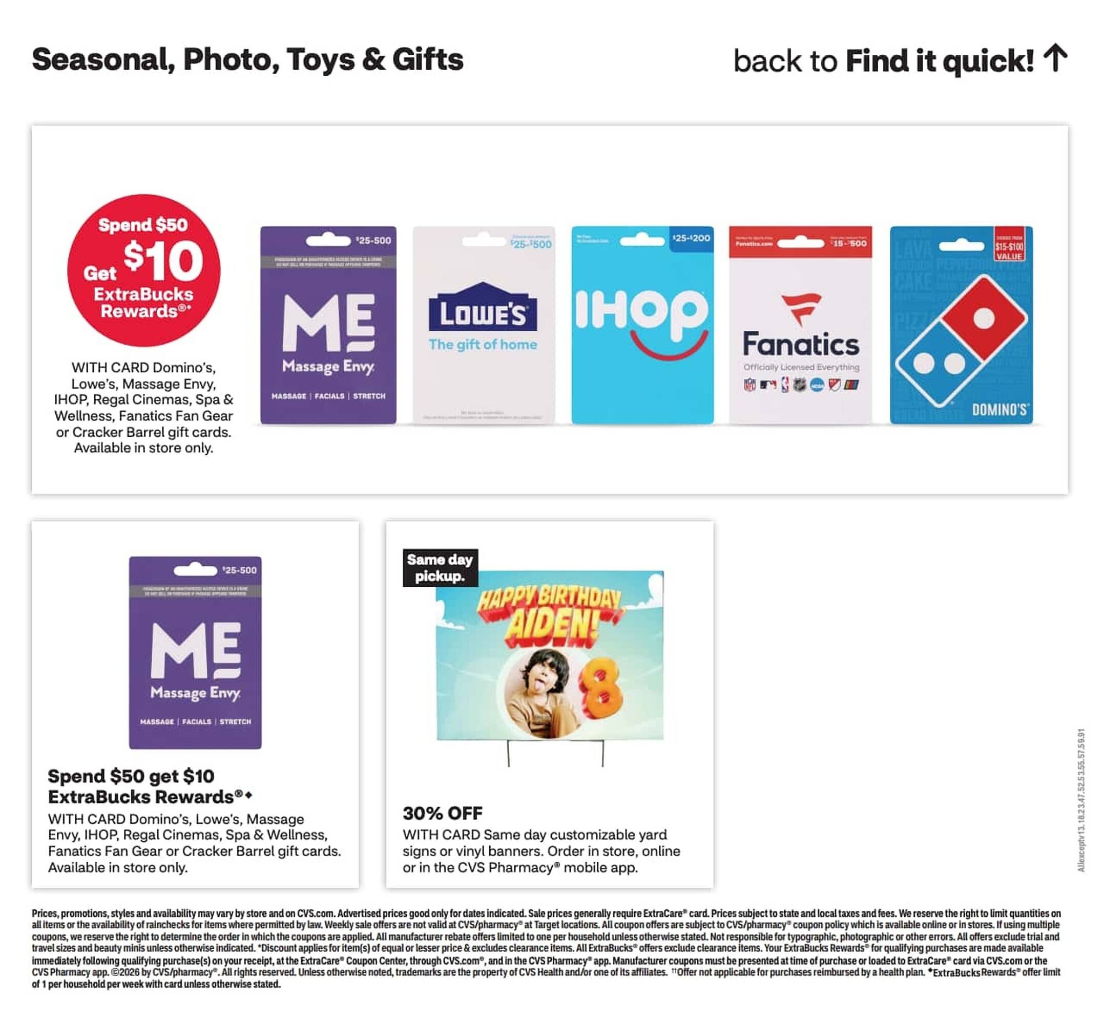 CVS weekly ad
