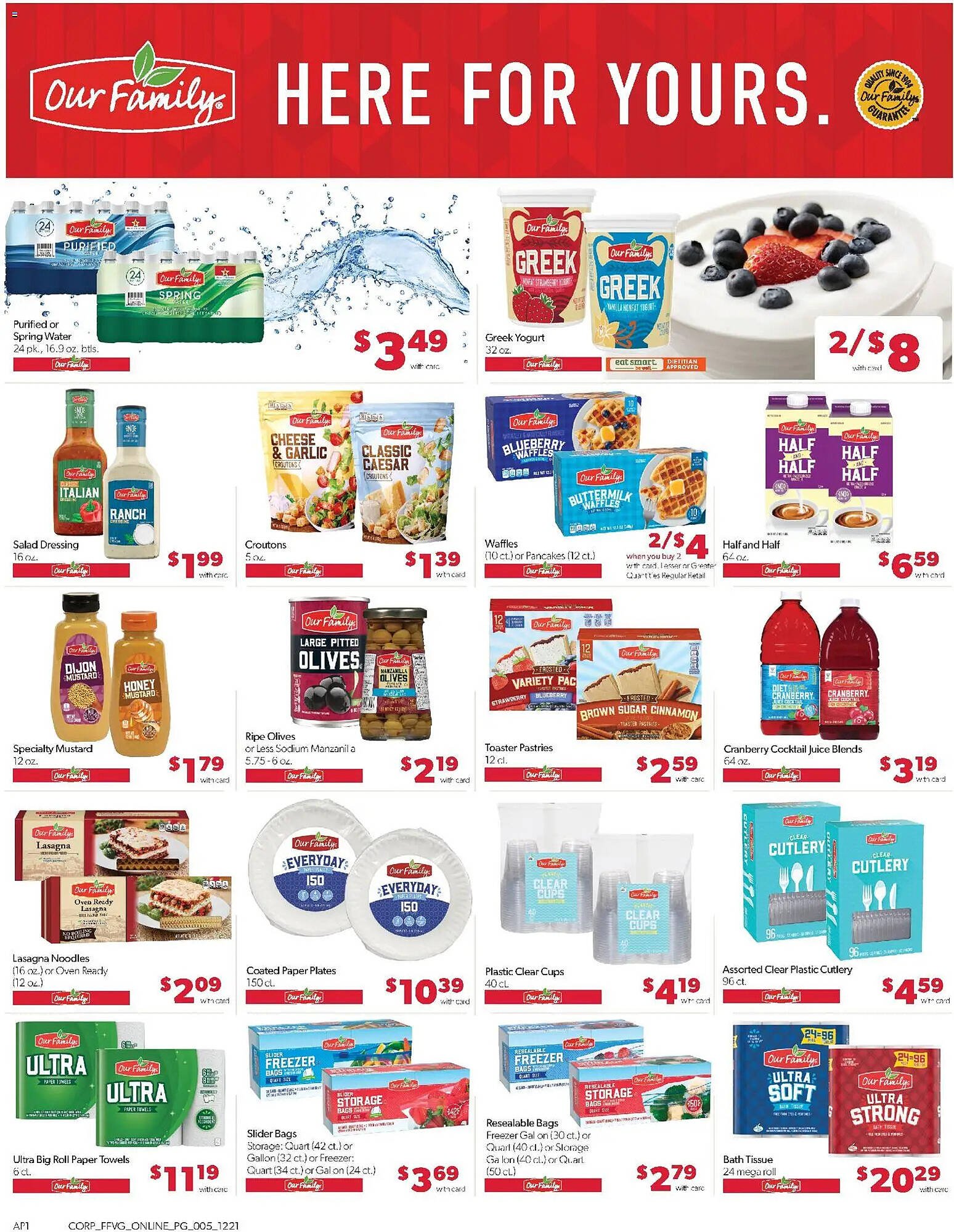 Family Fare weekly ad