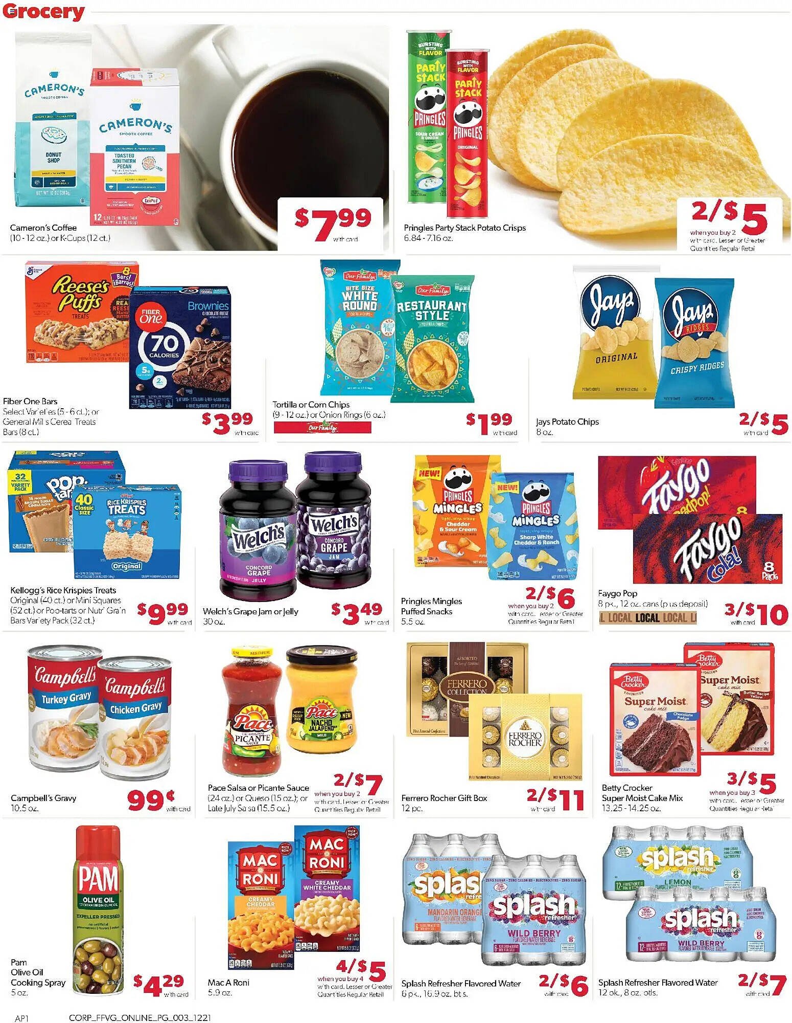 Family Fare weekly ad
