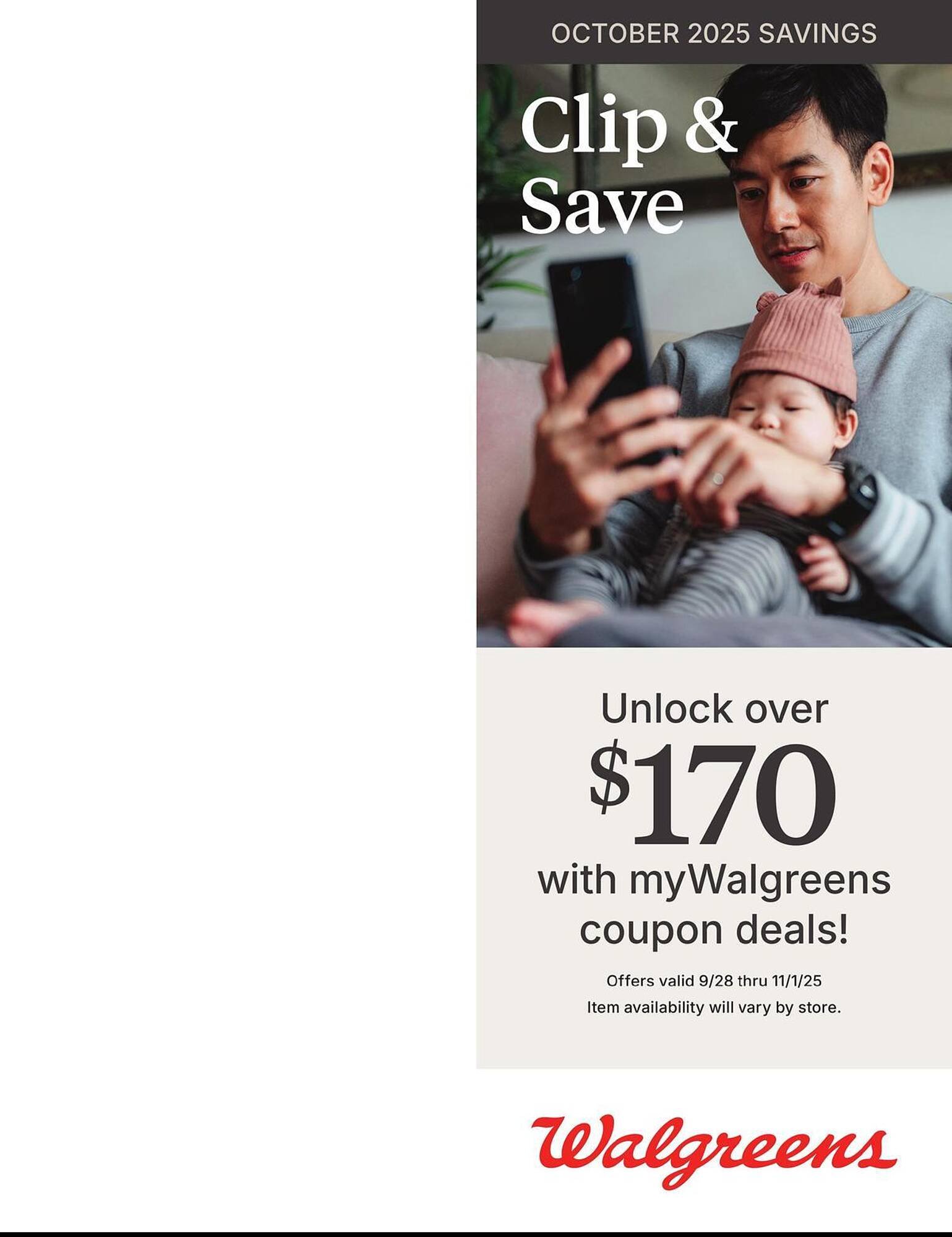 Walgreens weekly ad (2025-09-28 - 2025-11-01) | 1