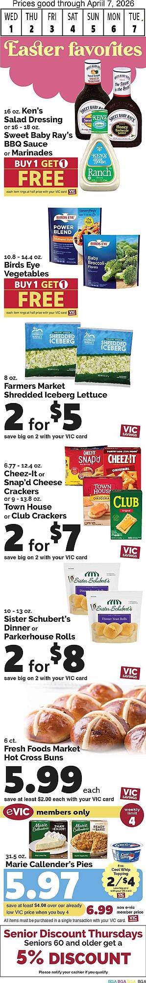 Harris Teeter weekly ad