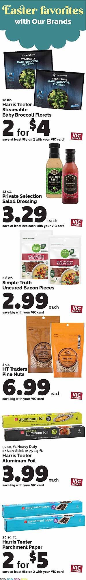 Harris Teeter weekly ad