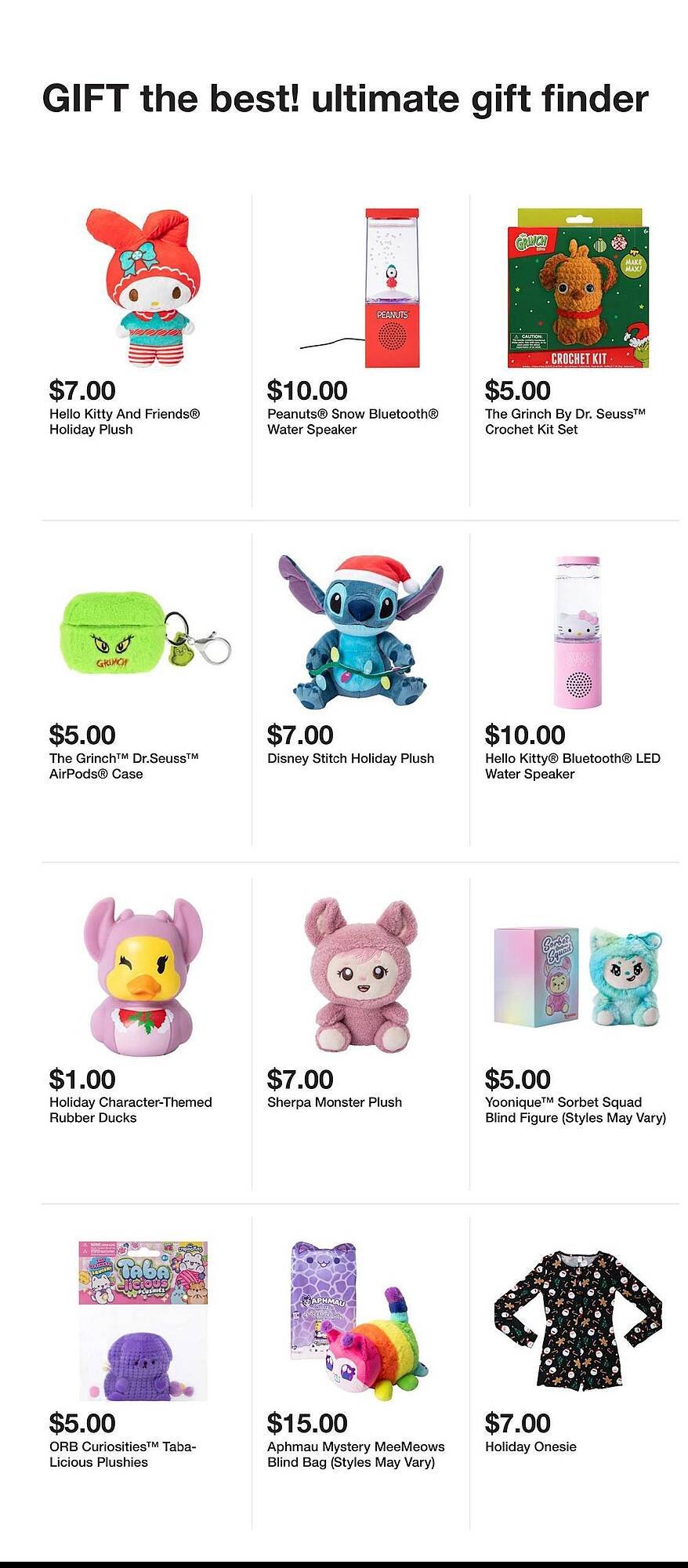 Five Below weekly ad