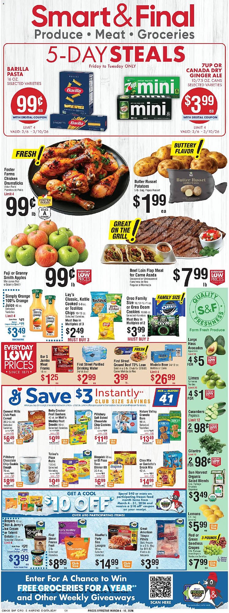 Smart &amp; Final weekly ad
