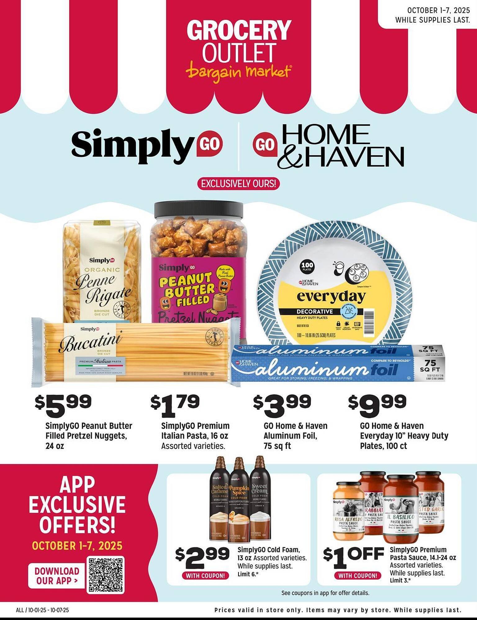 Grocery Outlet weekly ad (2025-10-01 - 2025-10-07) | 1