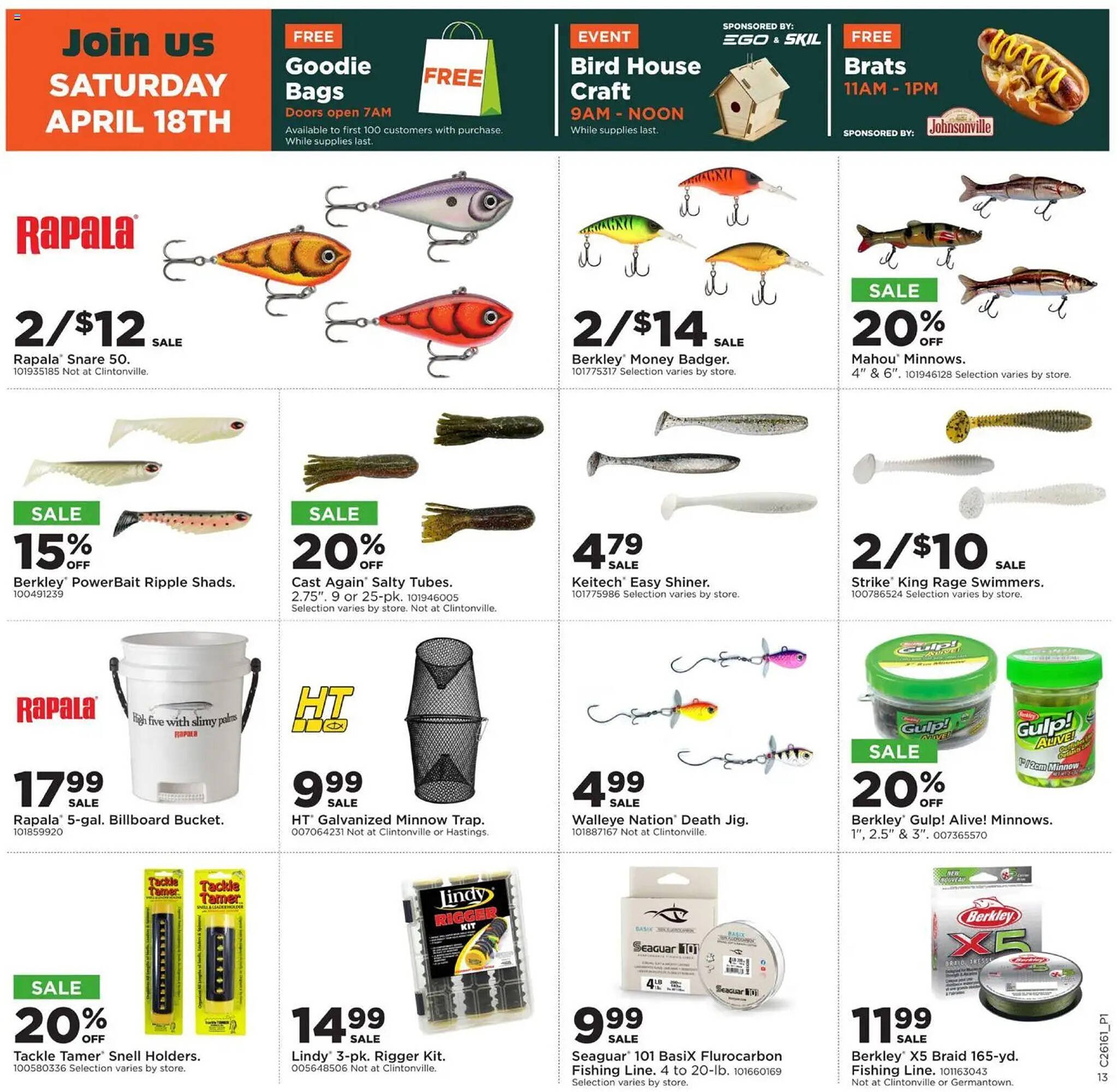 Mills Fleet Farm weekly ad