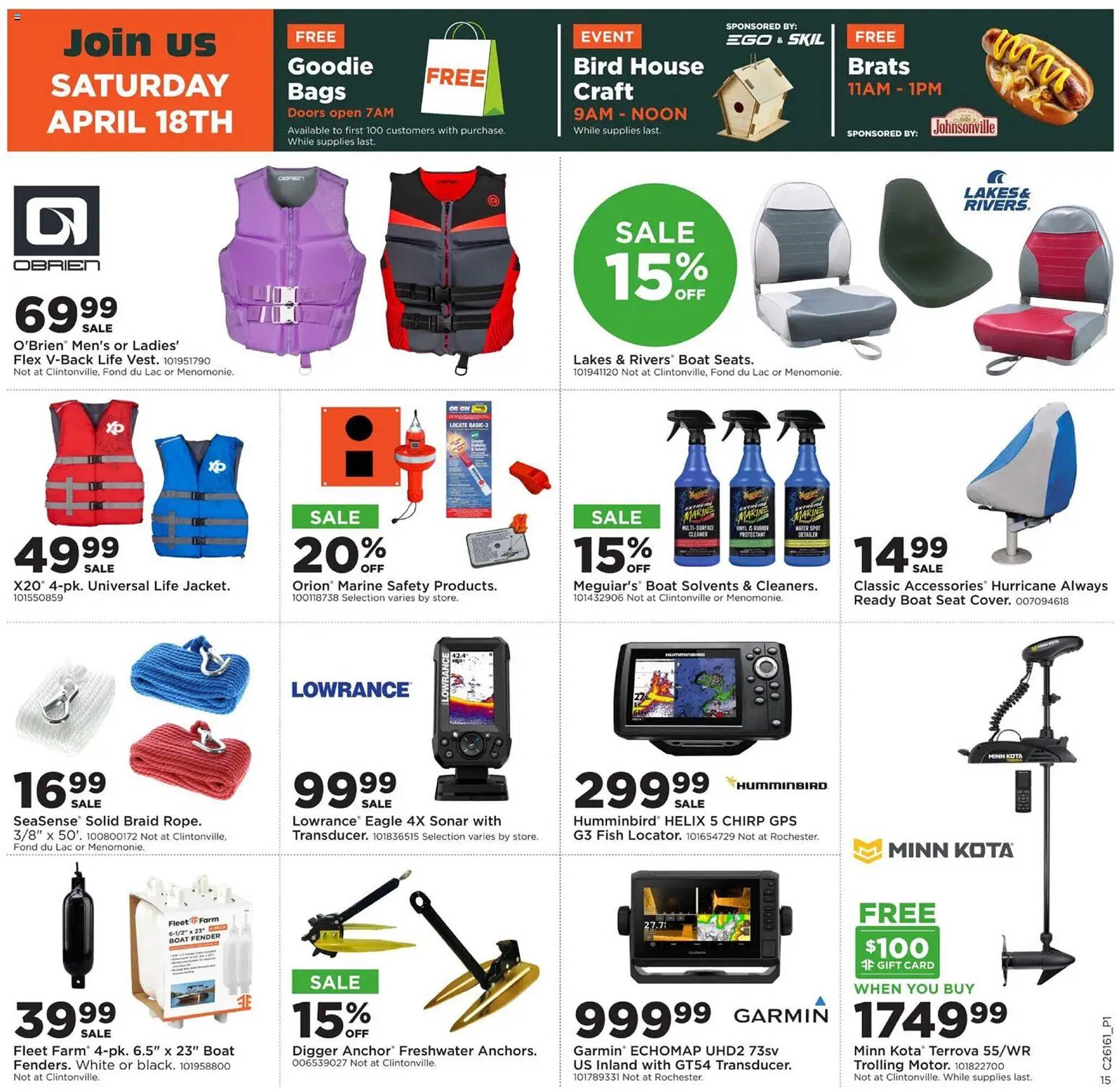 Mills Fleet Farm weekly ad