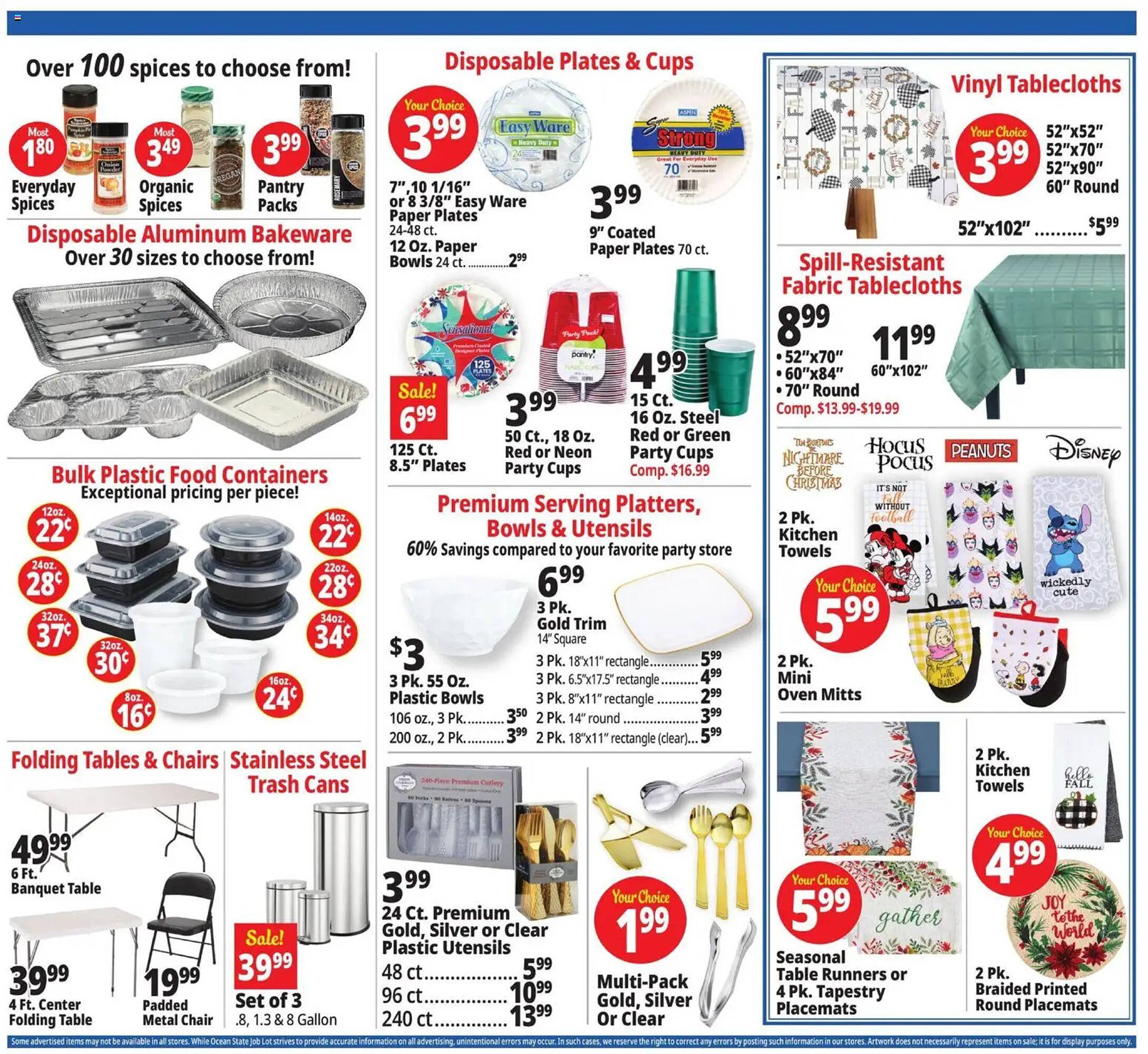 Ocean State Job Lot flyer (2025-10-23 - 2025-10-29) | 9