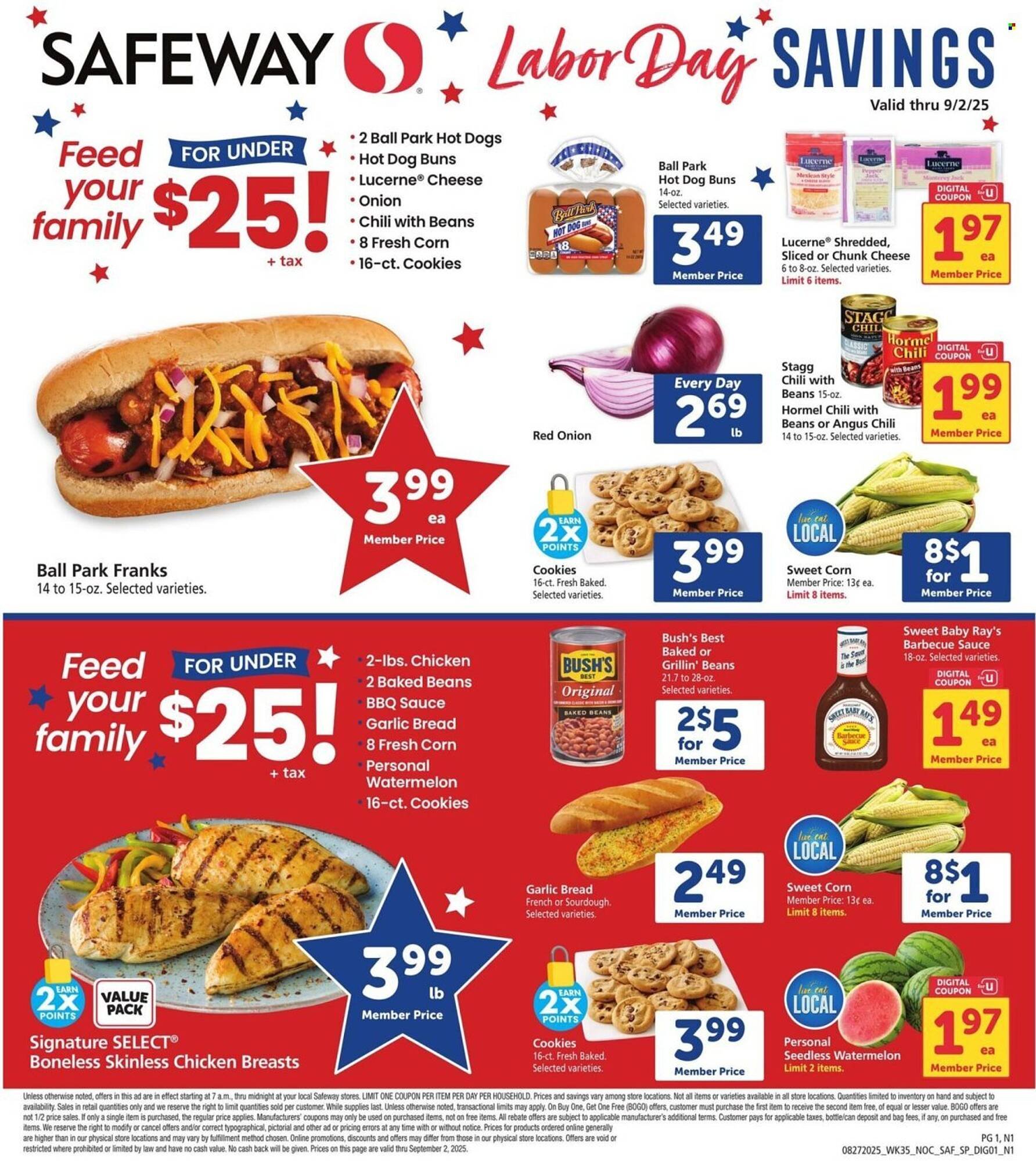 Safeway Weekly Ad (2025-08-27 - 2025-09-02) | 1