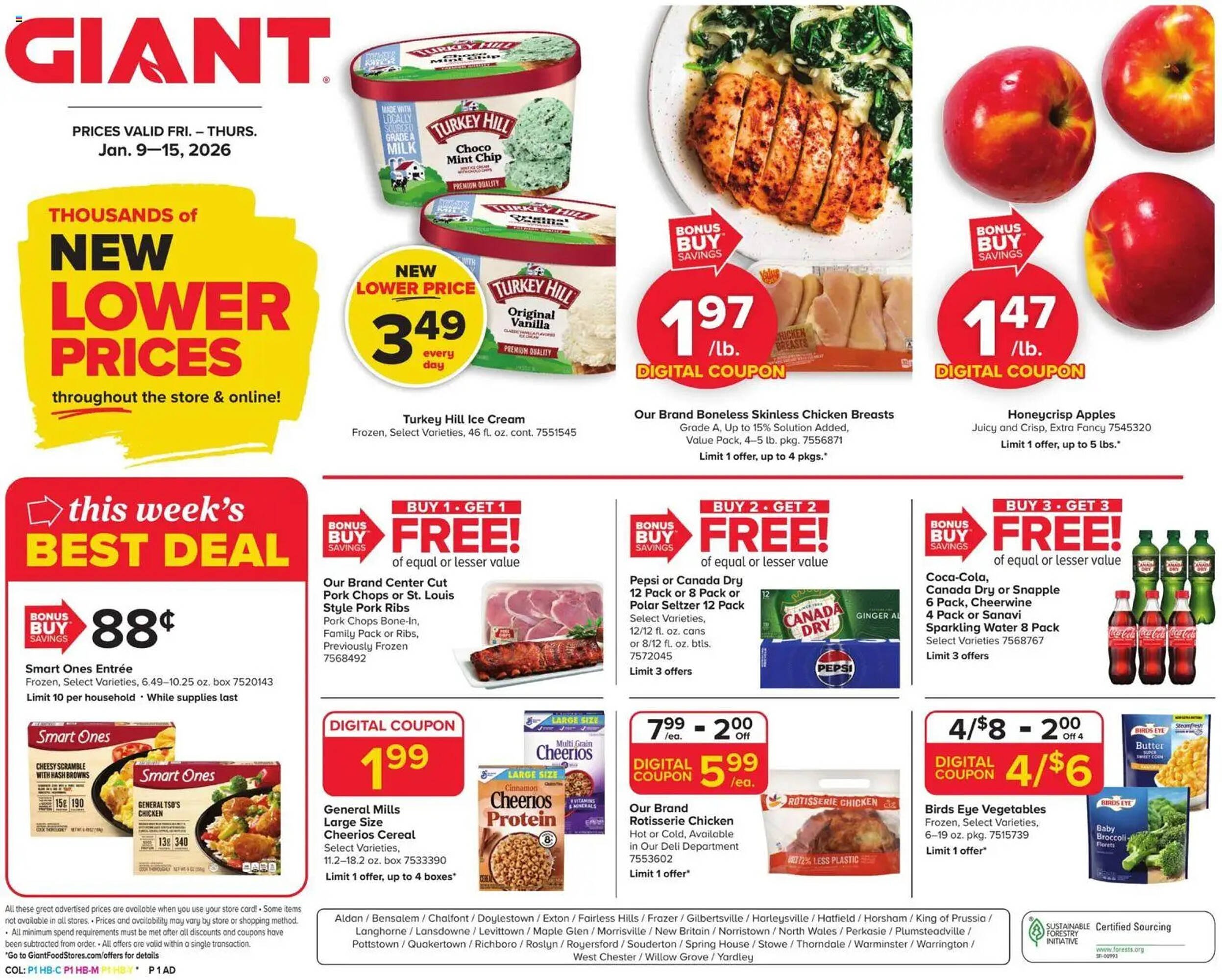 GIANT weekly ad