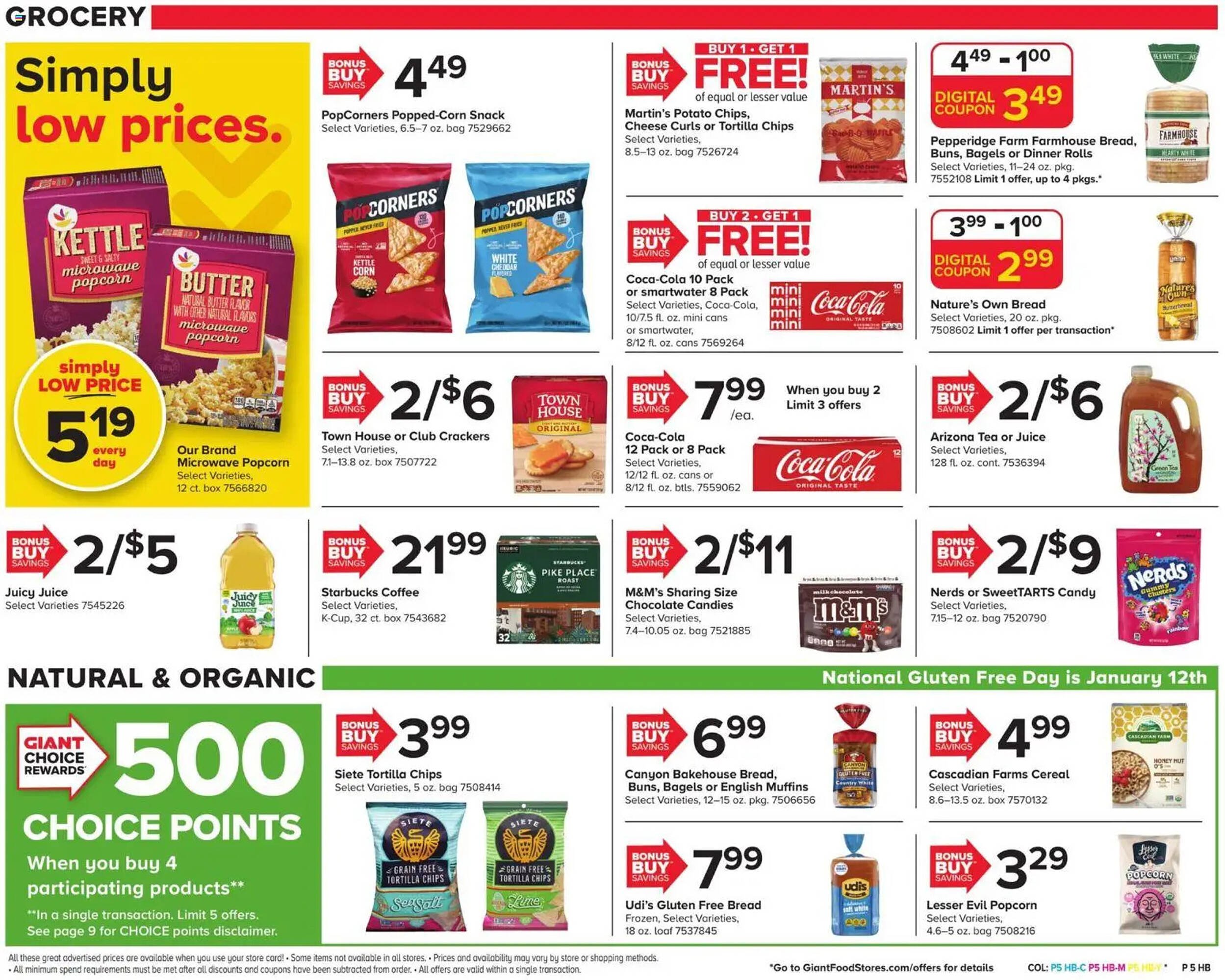 GIANT weekly ad