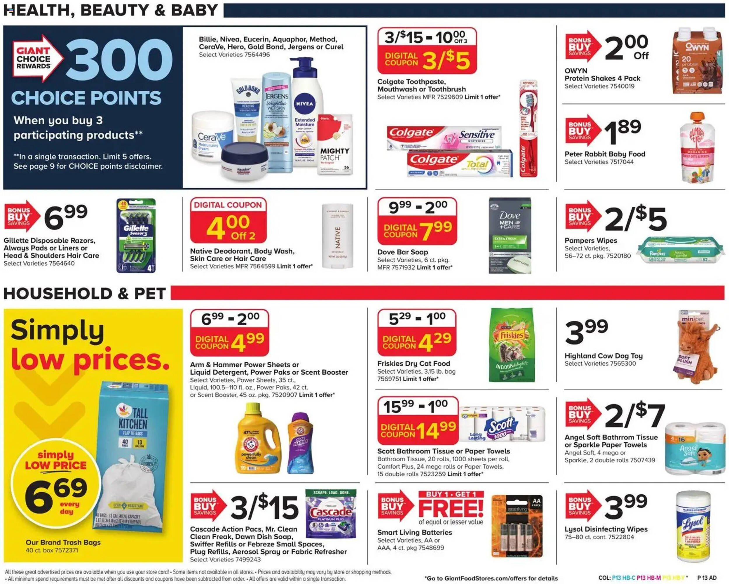 GIANT weekly ad