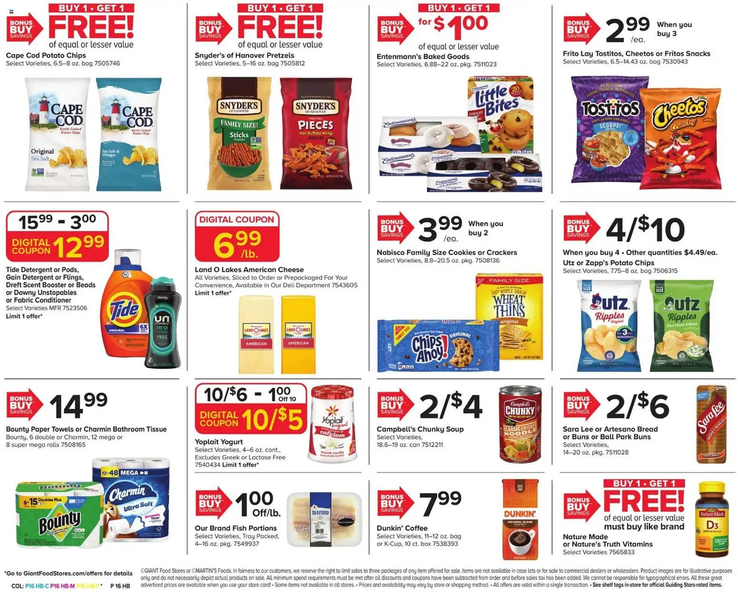 GIANT weekly ad