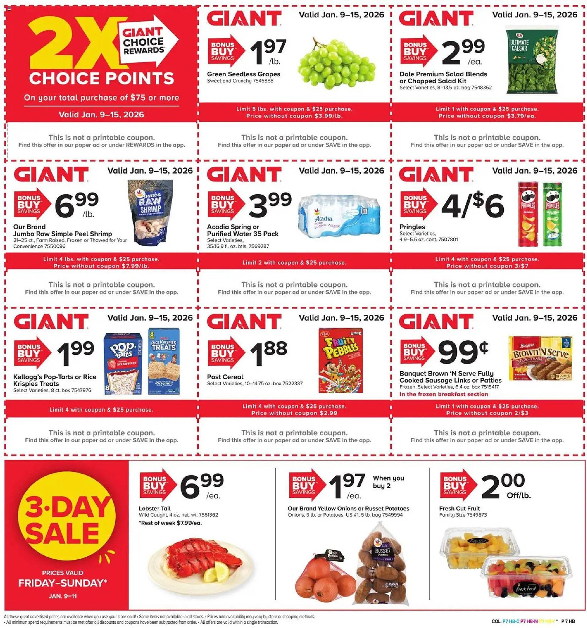 GIANT weekly ad