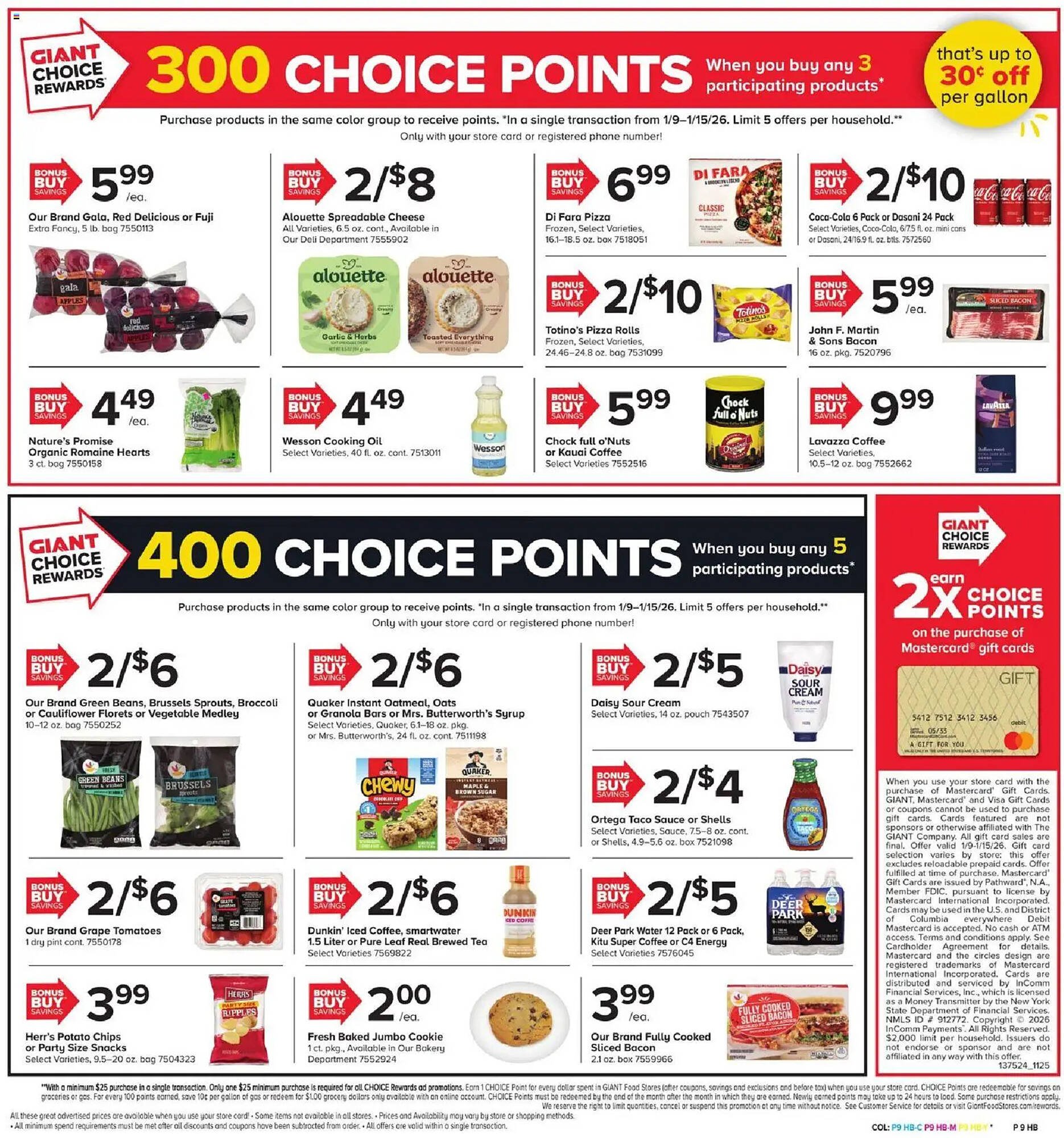 GIANT weekly ad