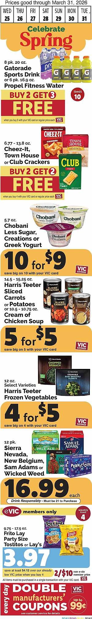 Harris Teeter weekly ad