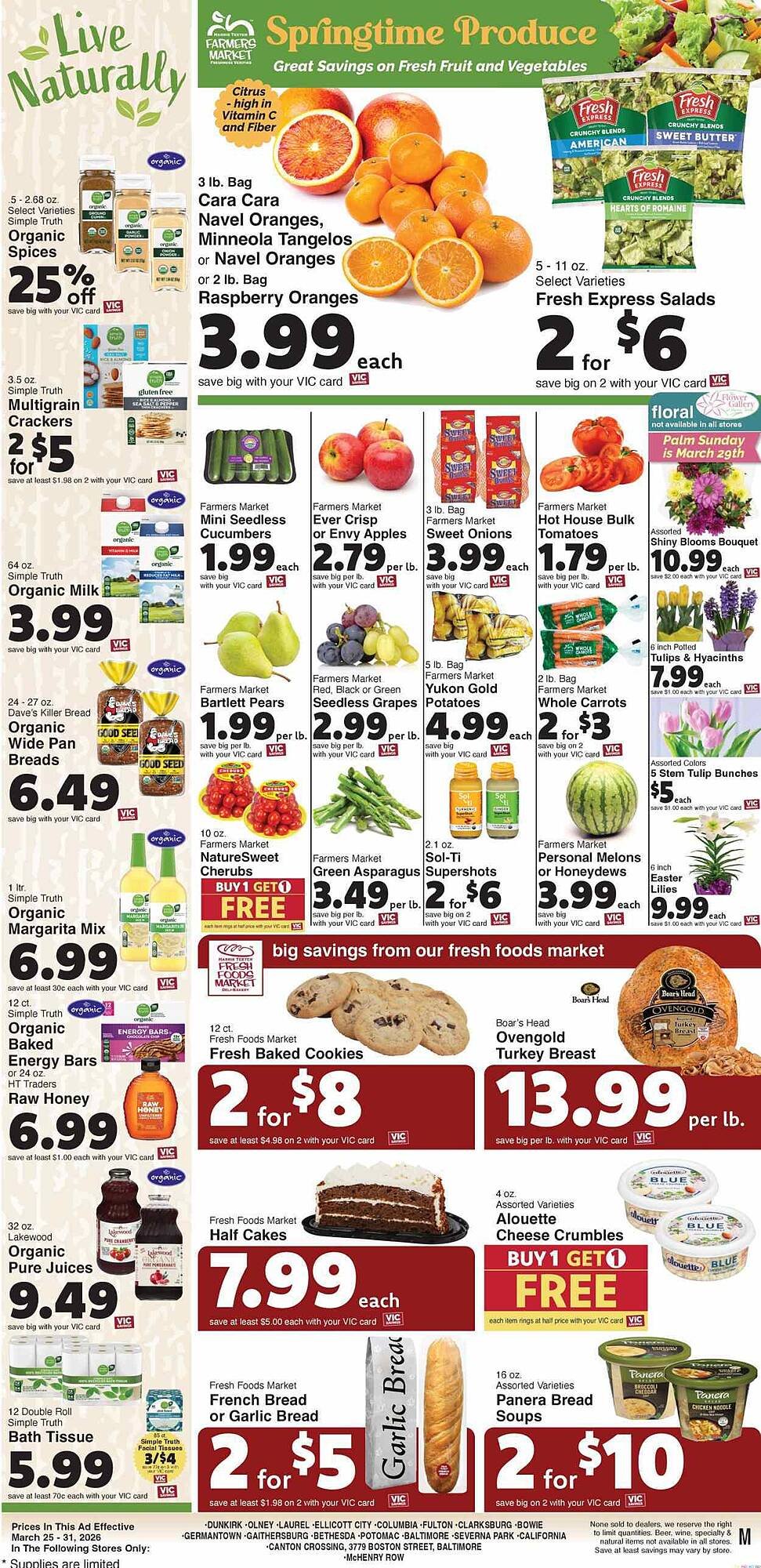 Harris Teeter weekly ad