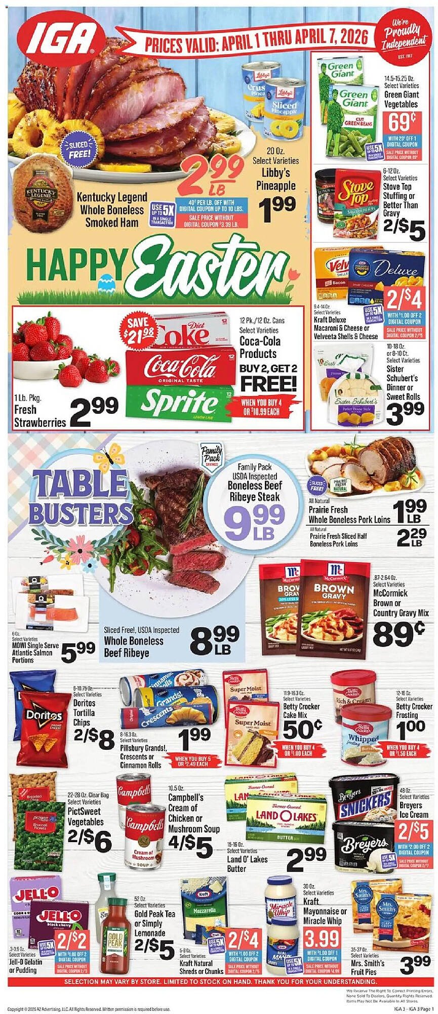 IGA weekly ad