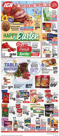IGA weekly ad