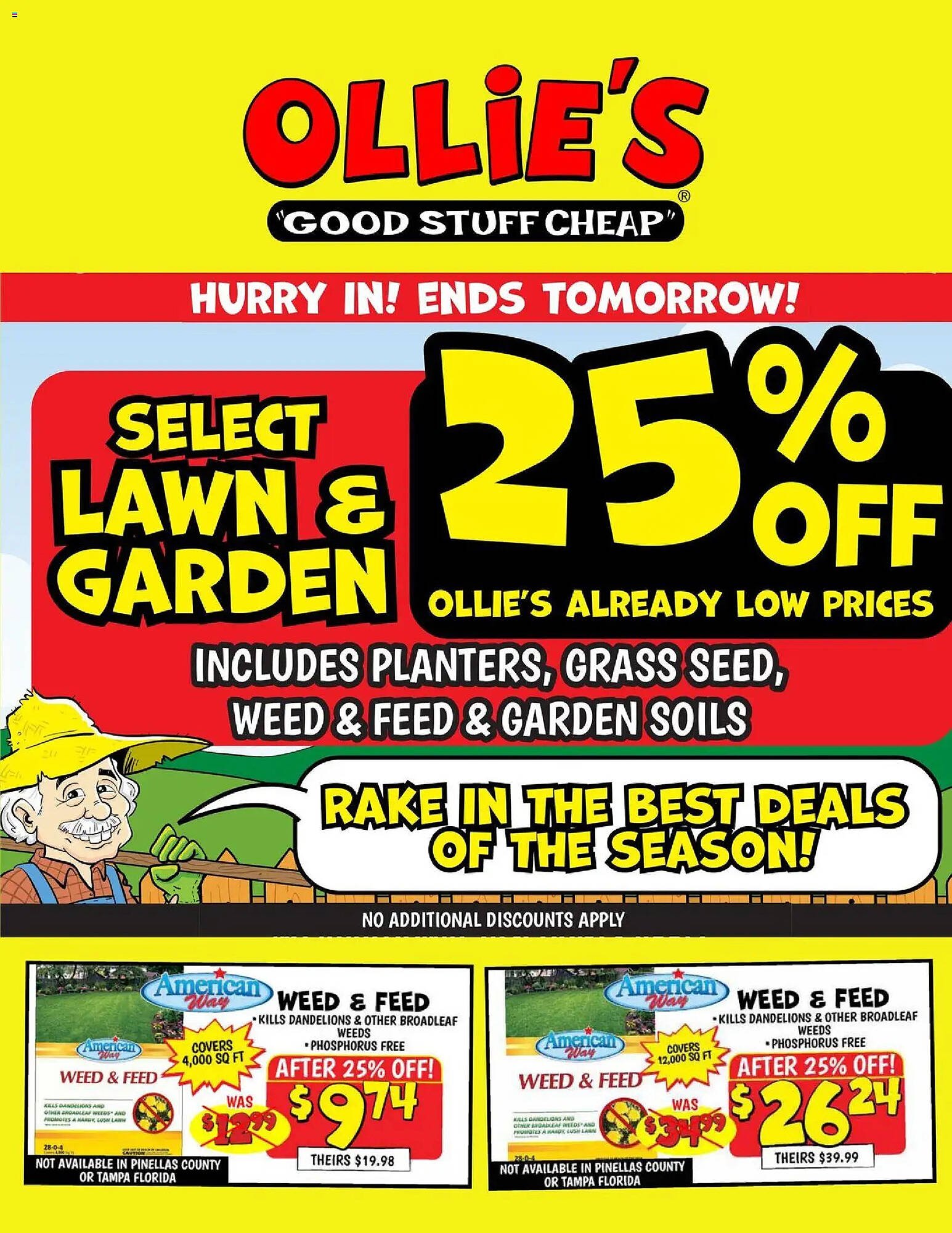 Ollie's weekly ad
