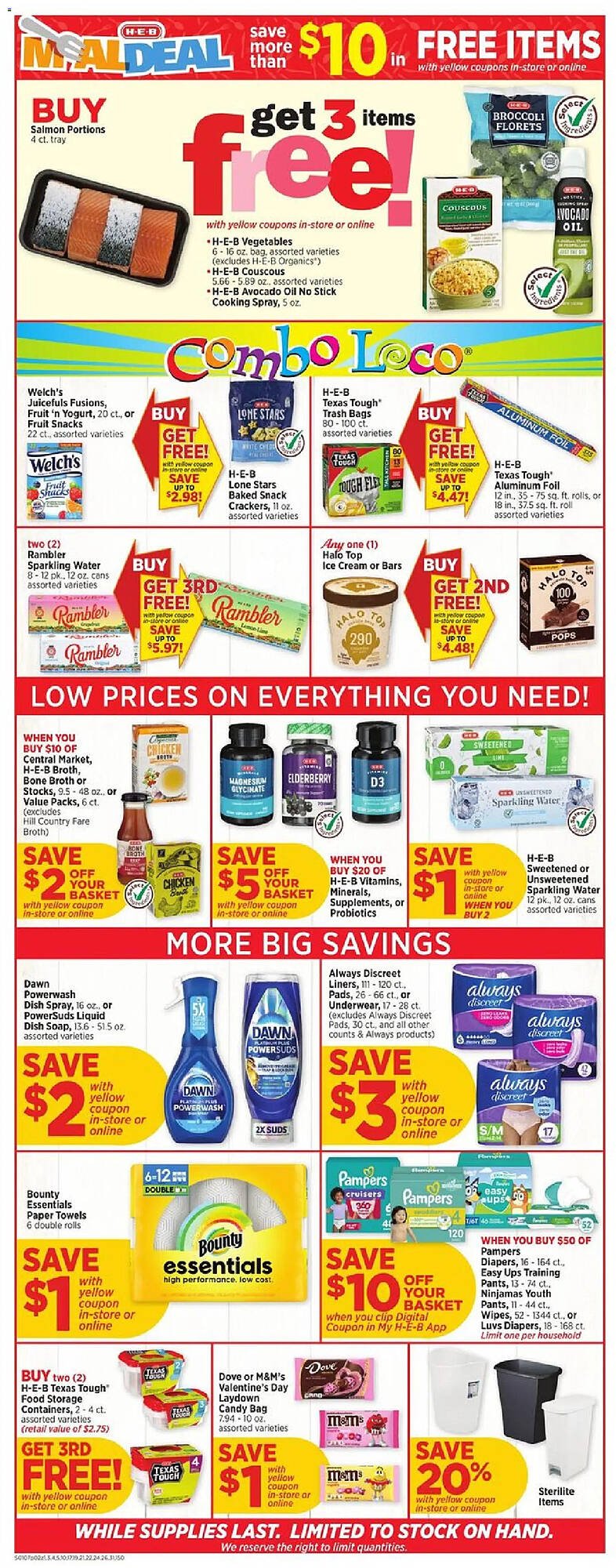 H-E-B weekly ad