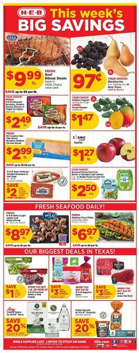 H-E-B weekly ad
