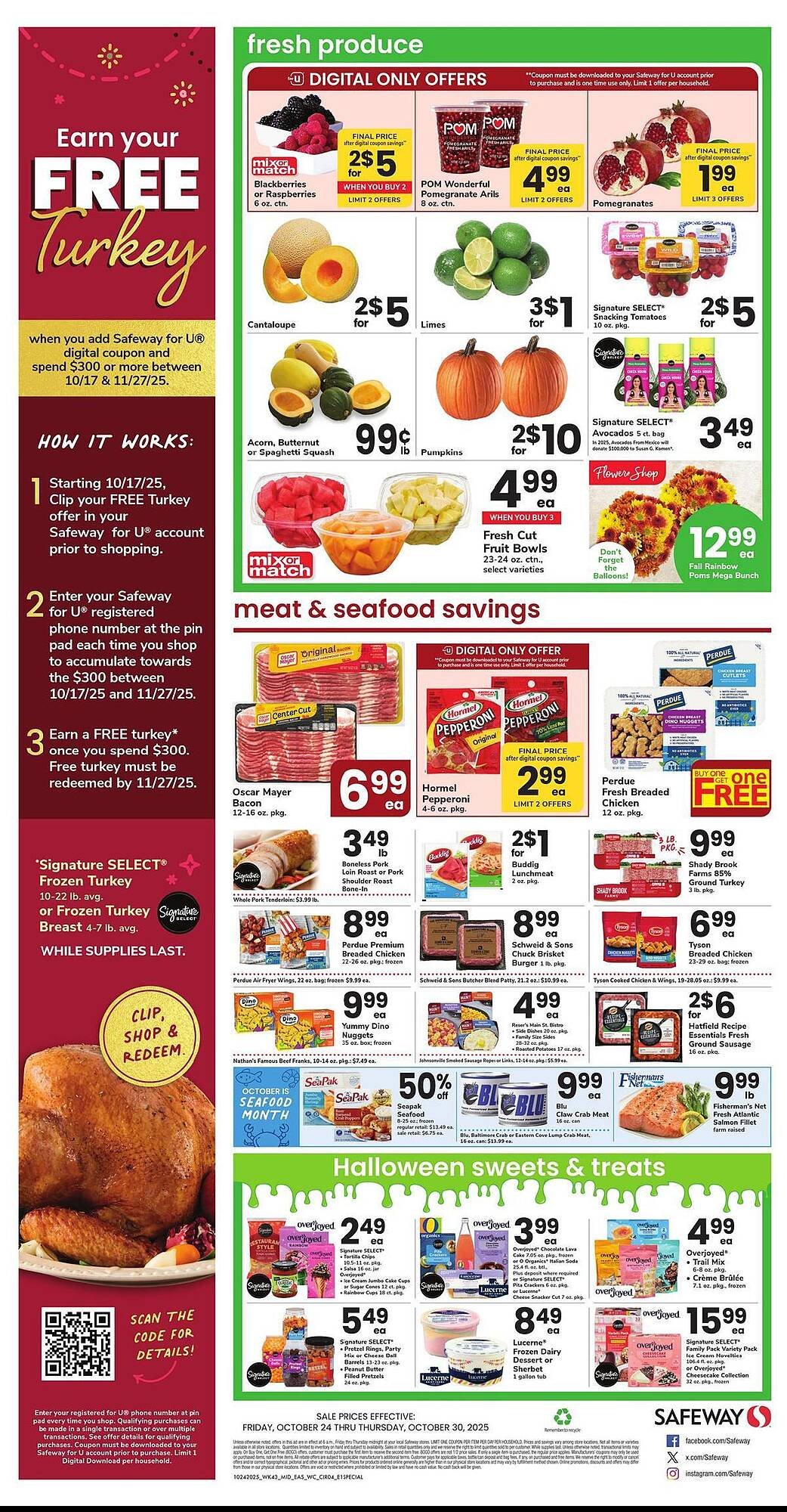 Safeway weekly ad (2025-10-24 - 2025-10-30) | 3