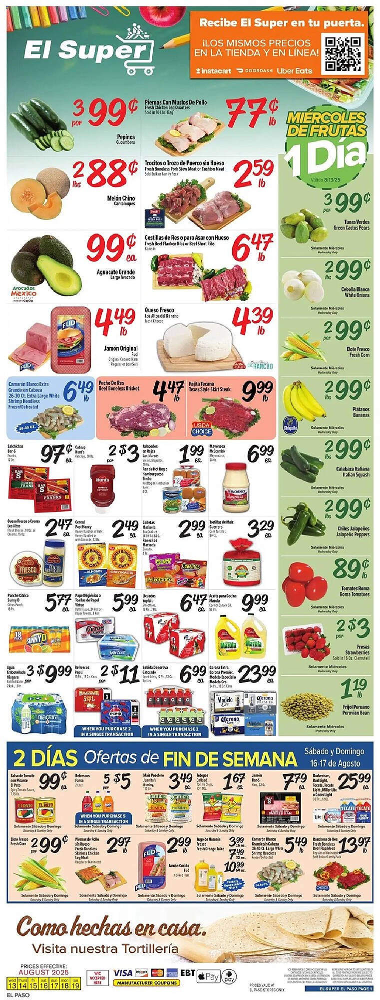 El Super Weekly Ad (2025-08-13 - 2025-08-19) | 1