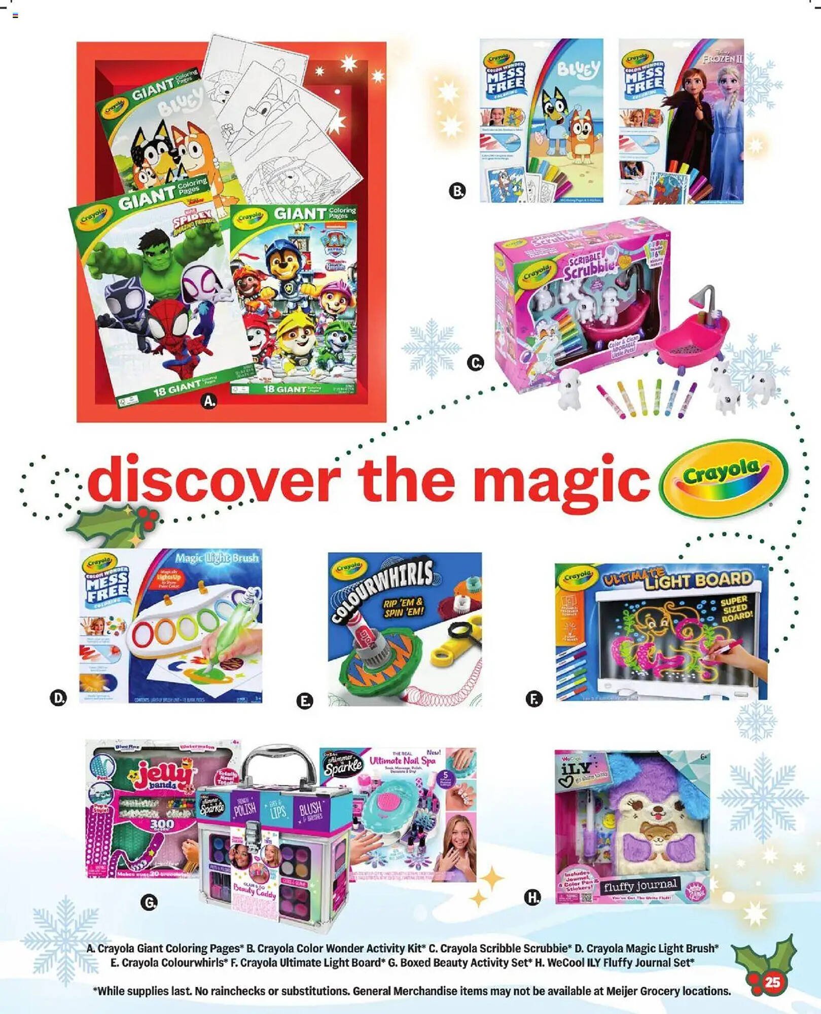 Meijer weekly ad (2025-10-08 - 2025-12-25) | 25