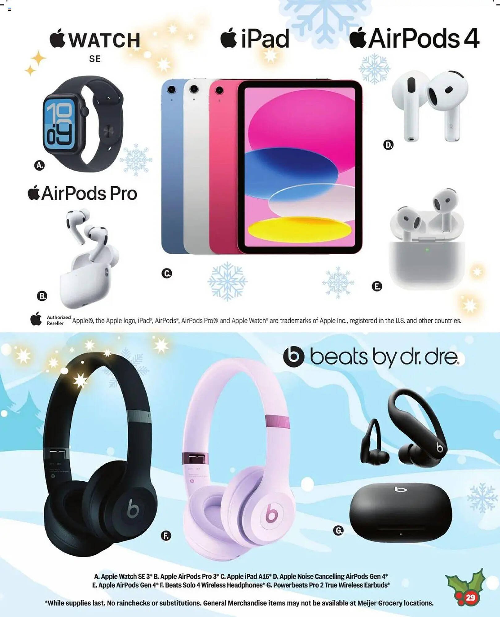 Meijer weekly ad (2025-10-08 - 2025-12-25) | 29