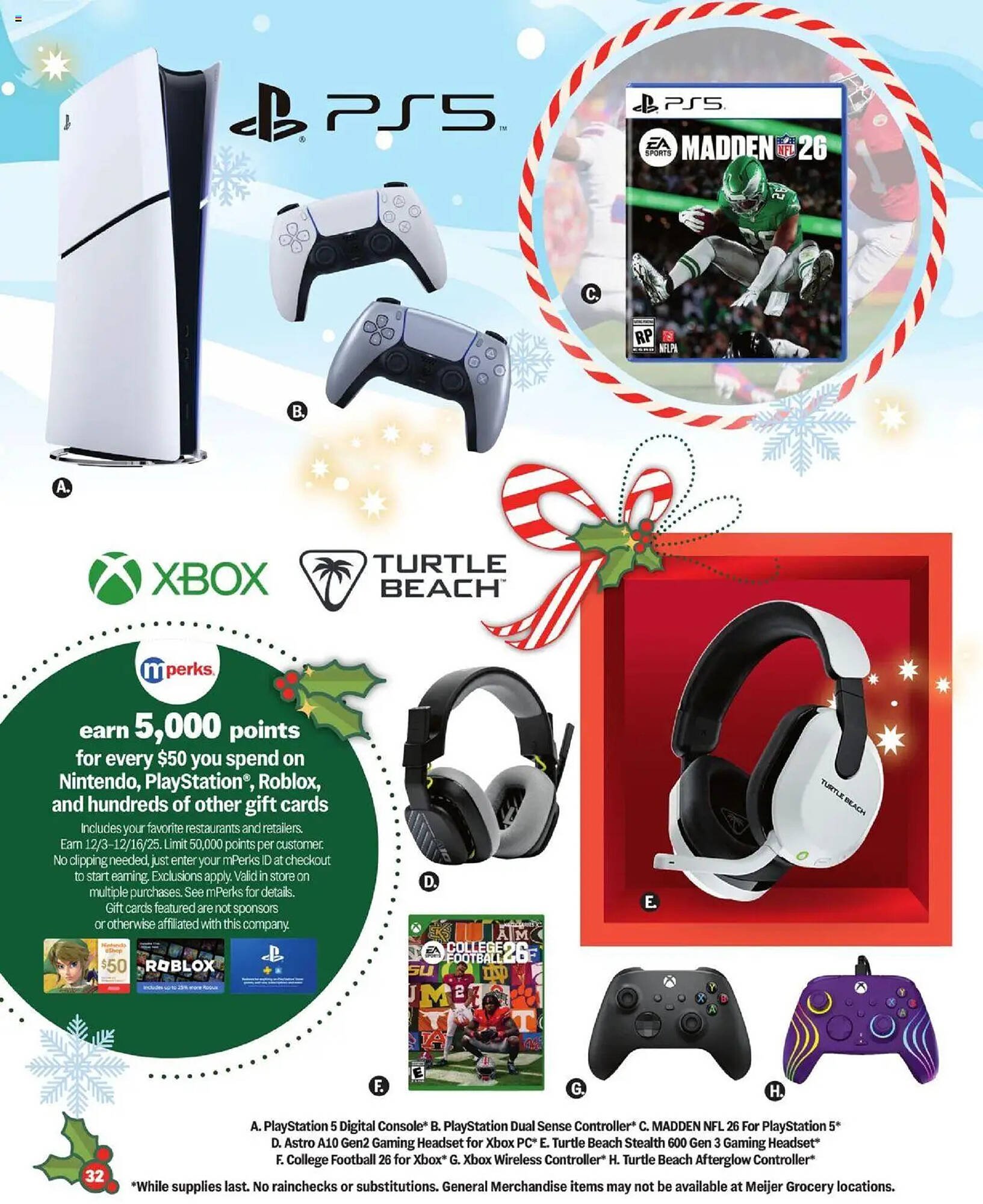 Meijer weekly ad (2025-10-08 - 2025-12-25) | 32