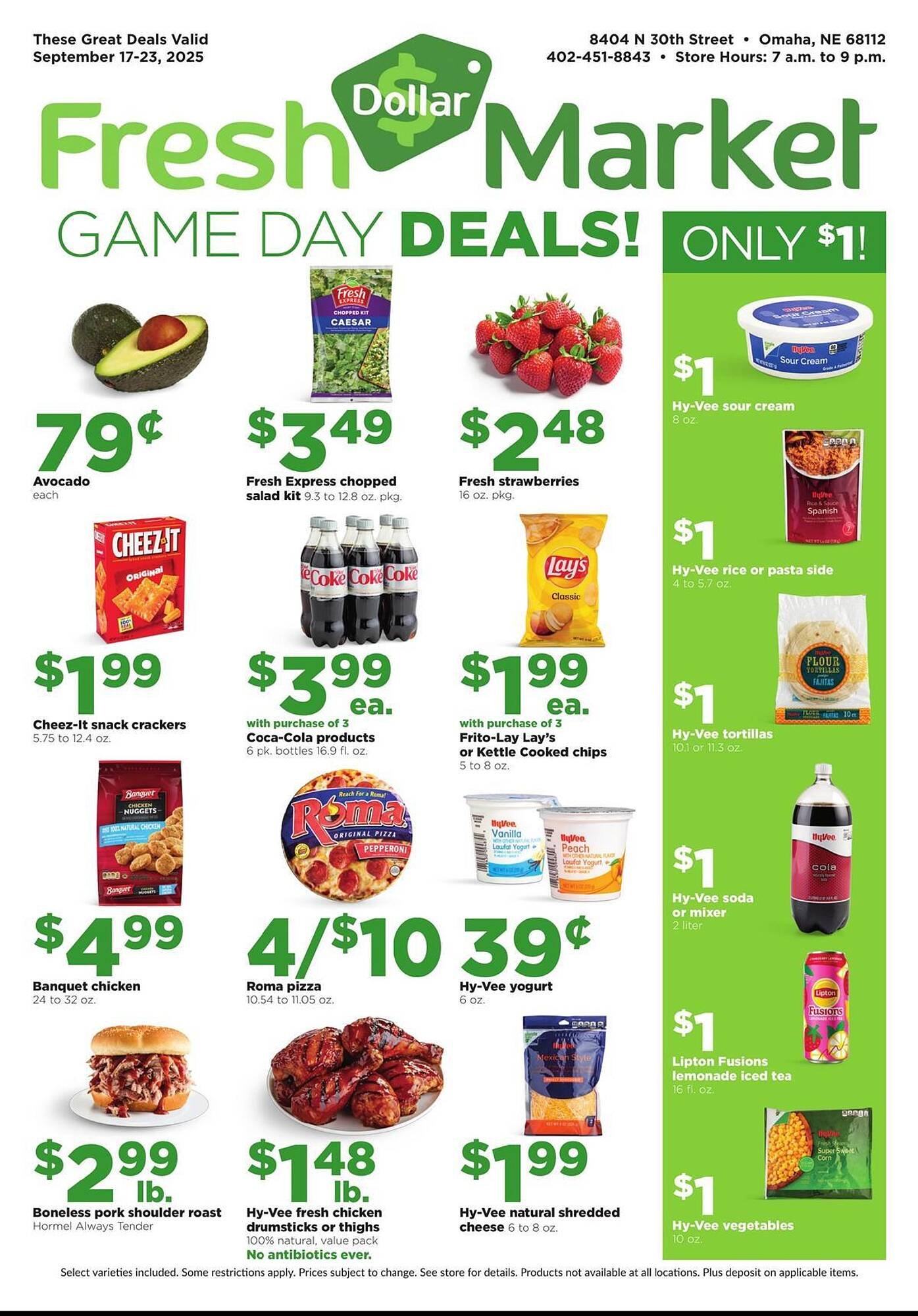 Hy-Vee weekly ad (2025-09-17 - 2025-09-23) | 1